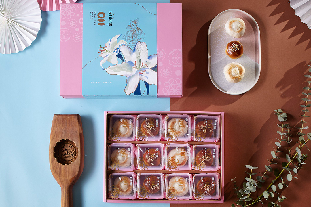 雪花齋-紅白豆沙