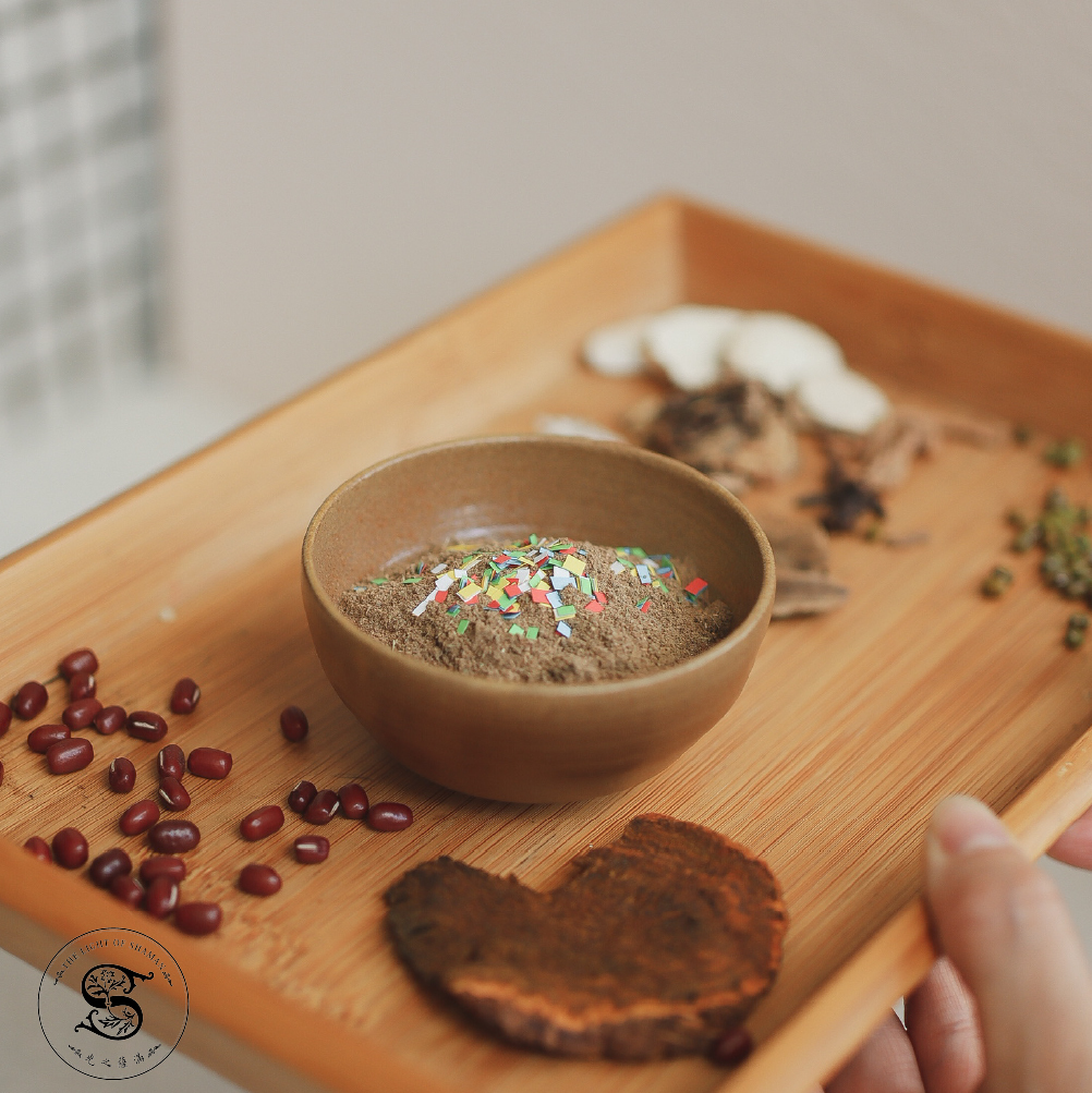 上供下施煙供粉 70多種天然中藥10幾種福物 除障消業 供奉香粉 - 光之薩滿