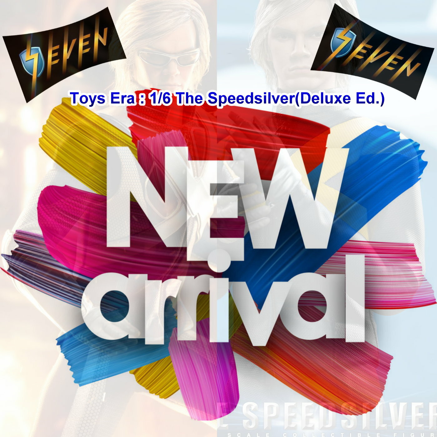 Toys Era : 1/6 The ultimate combat suit - The Speedsilver(Deluxe Edition)