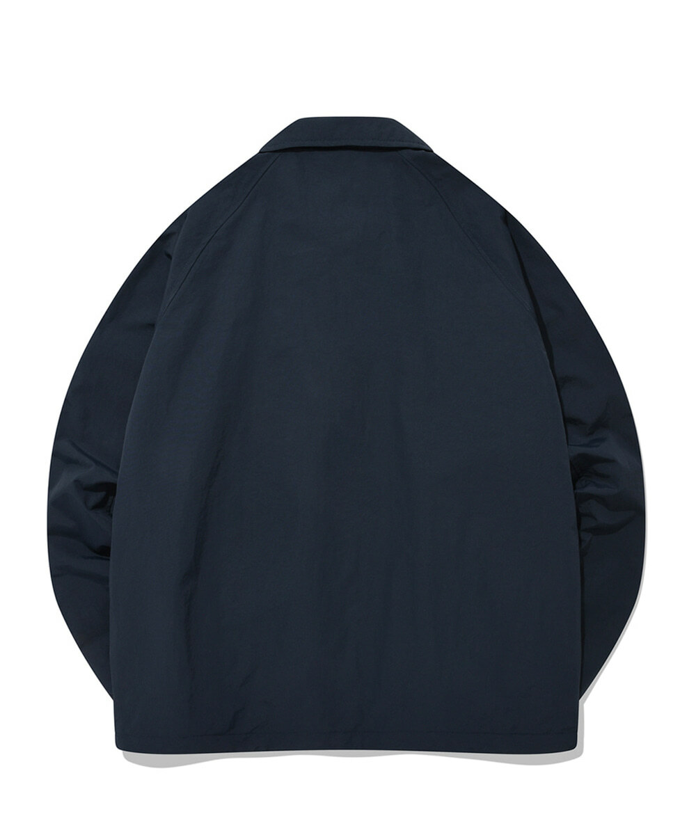 COVERNAT Logo 教練夾克 外套 海軍藍