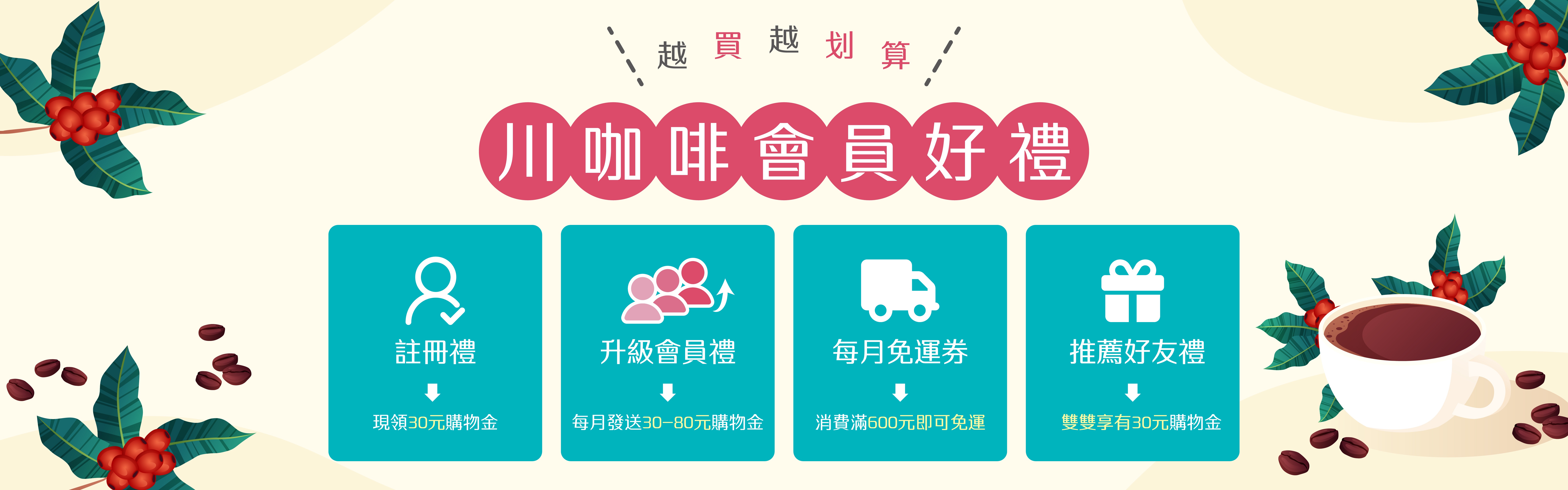 台灣咖啡優惠活動