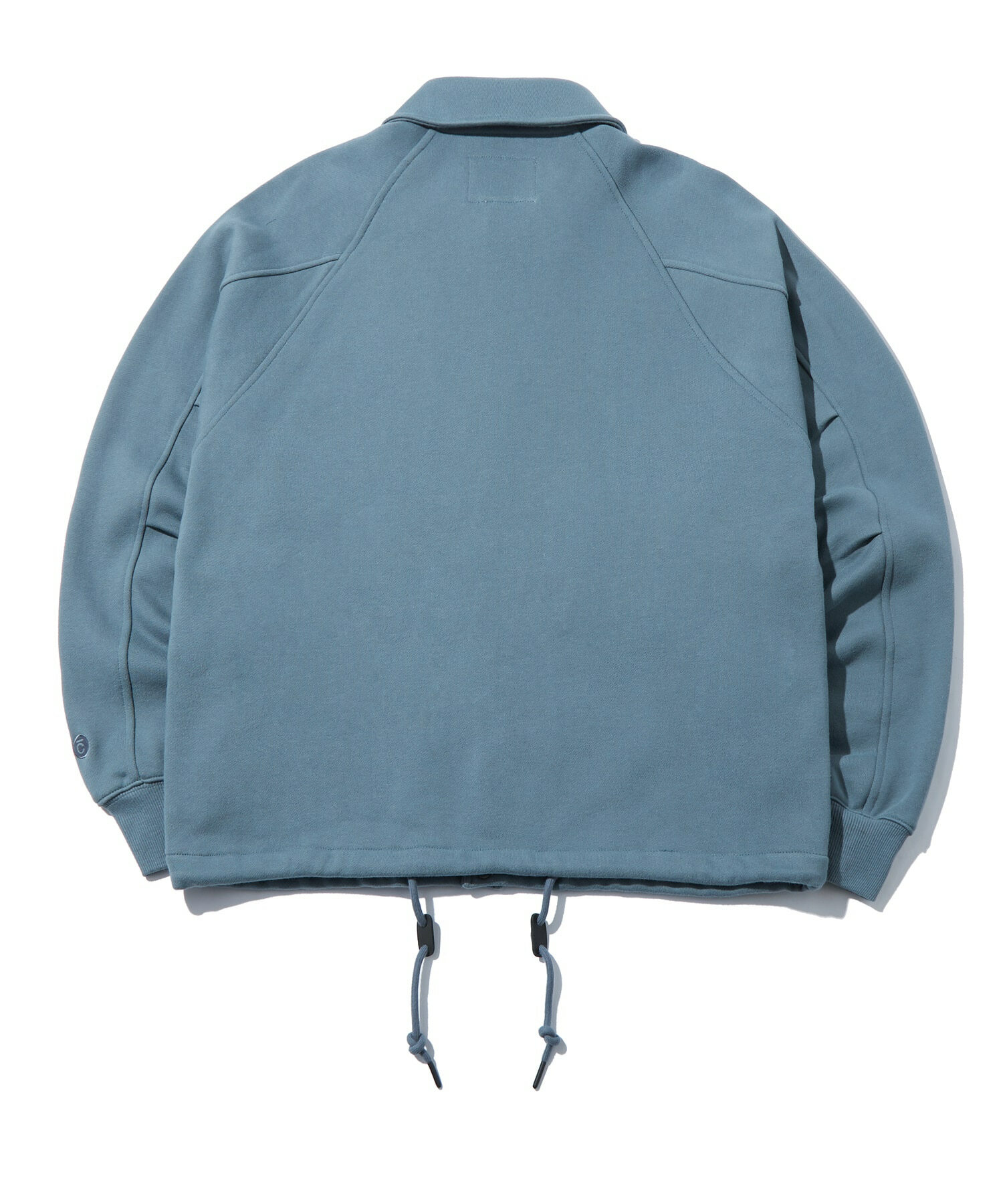 COVERNAT 舒適 微領 夾克外套 鼠尾草綠色