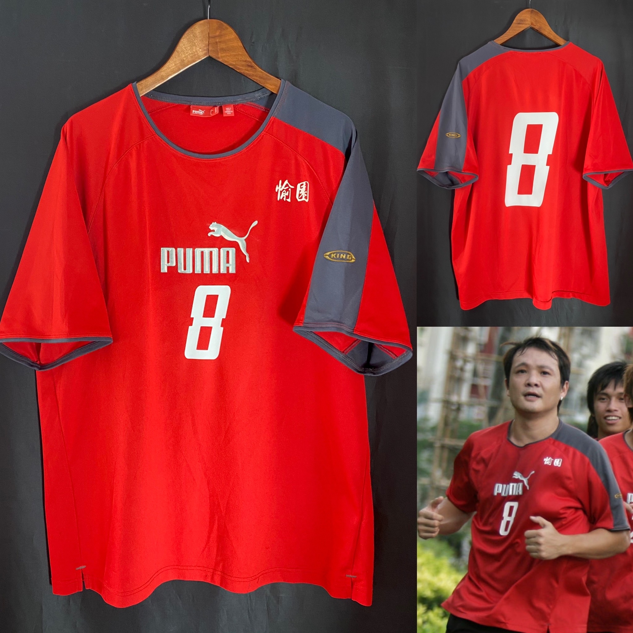 Happy Valley Football Team Puma match worn training #8 CHEUNG Sai Ho HVAA