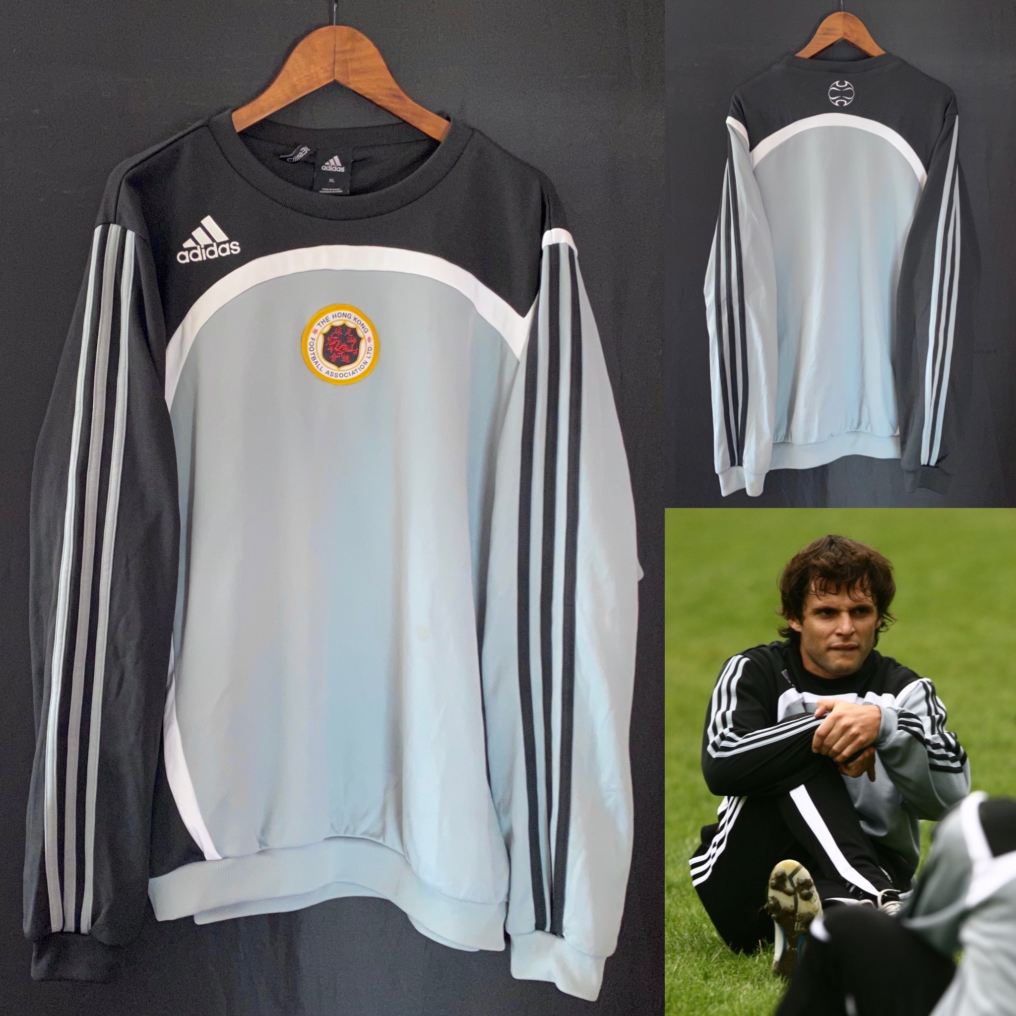 Hong Kong 2007 Adidas Match Worn Training Shirt