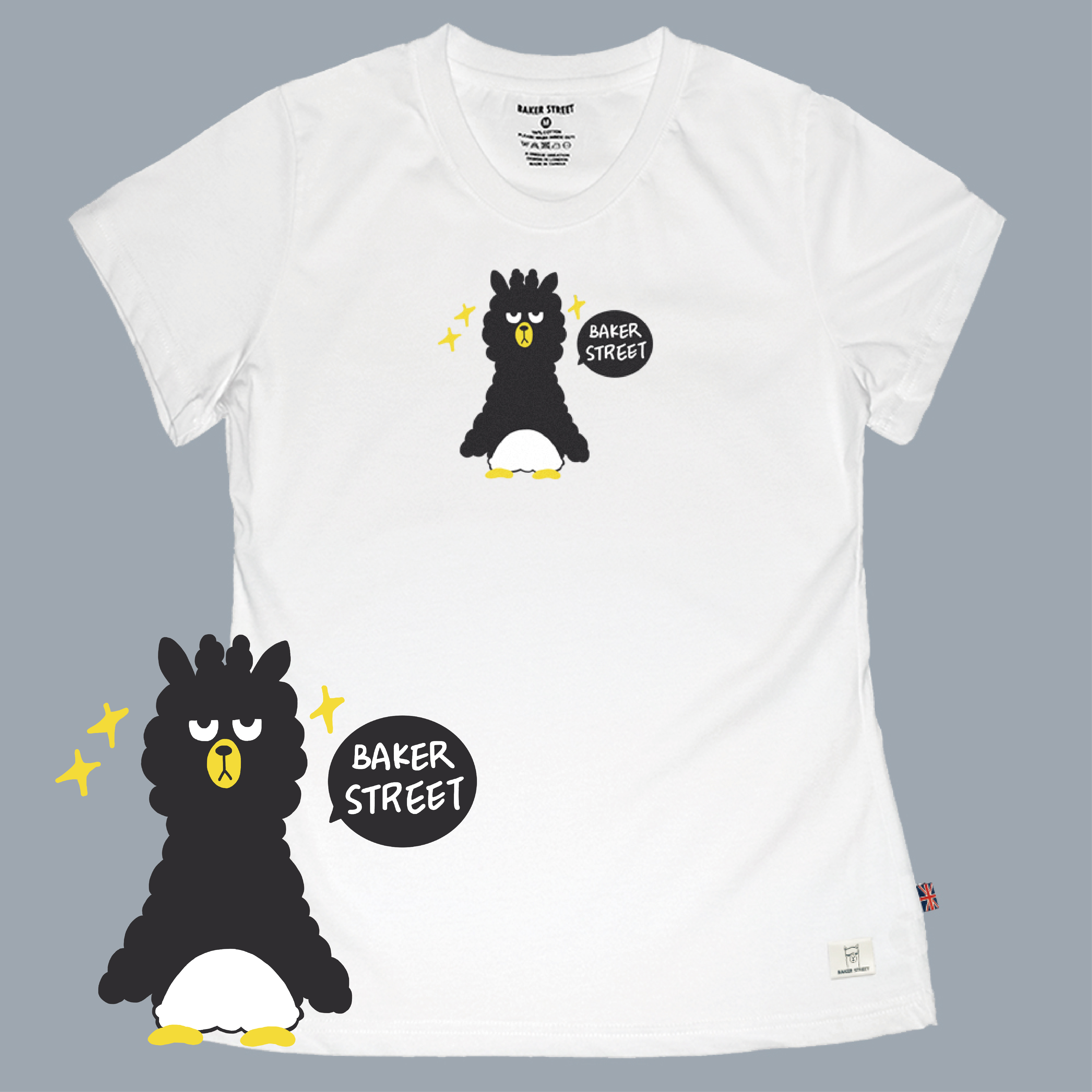 XOAlpaca 酷企駝 女版短T