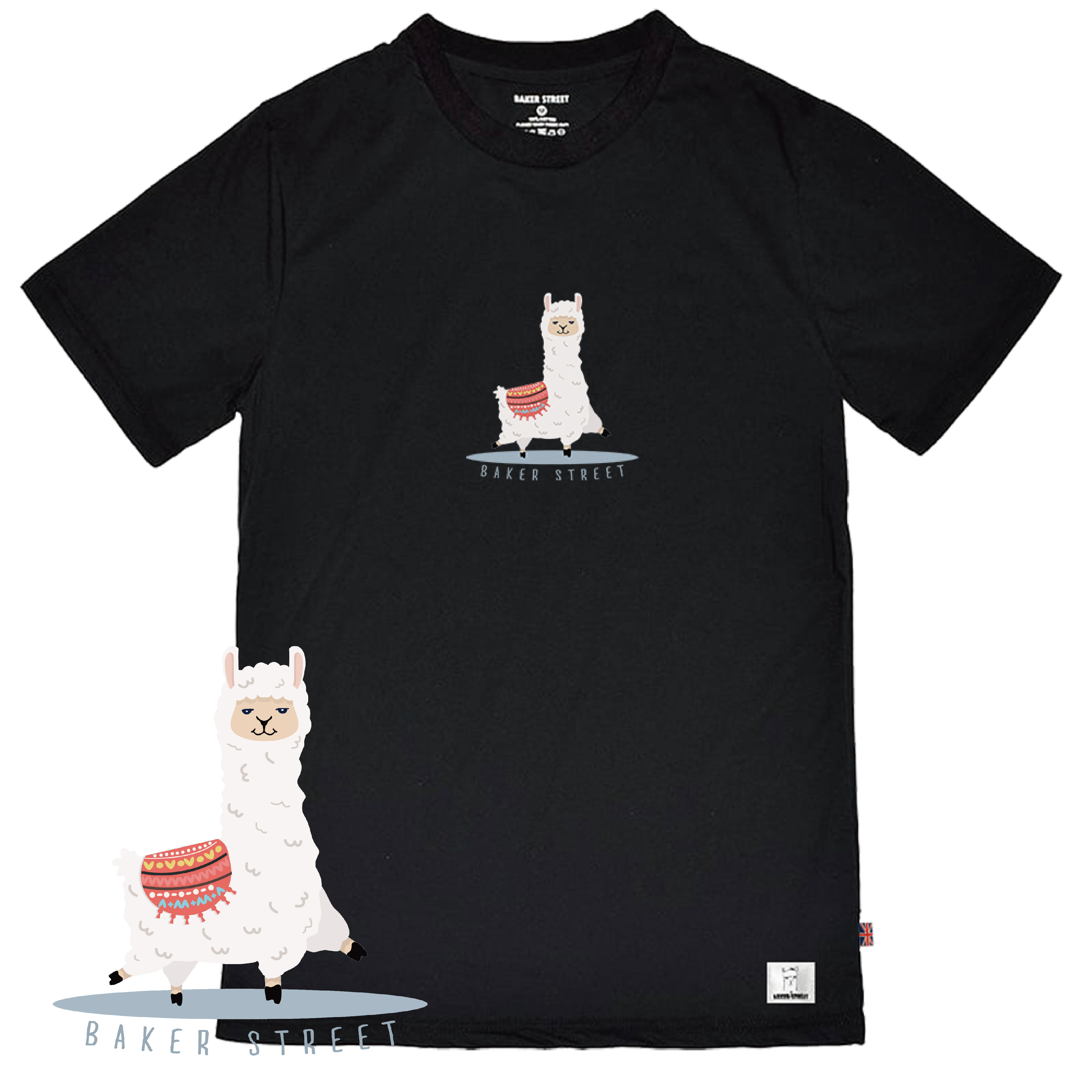 Andes Mts Alpaca 安地斯駝 短T