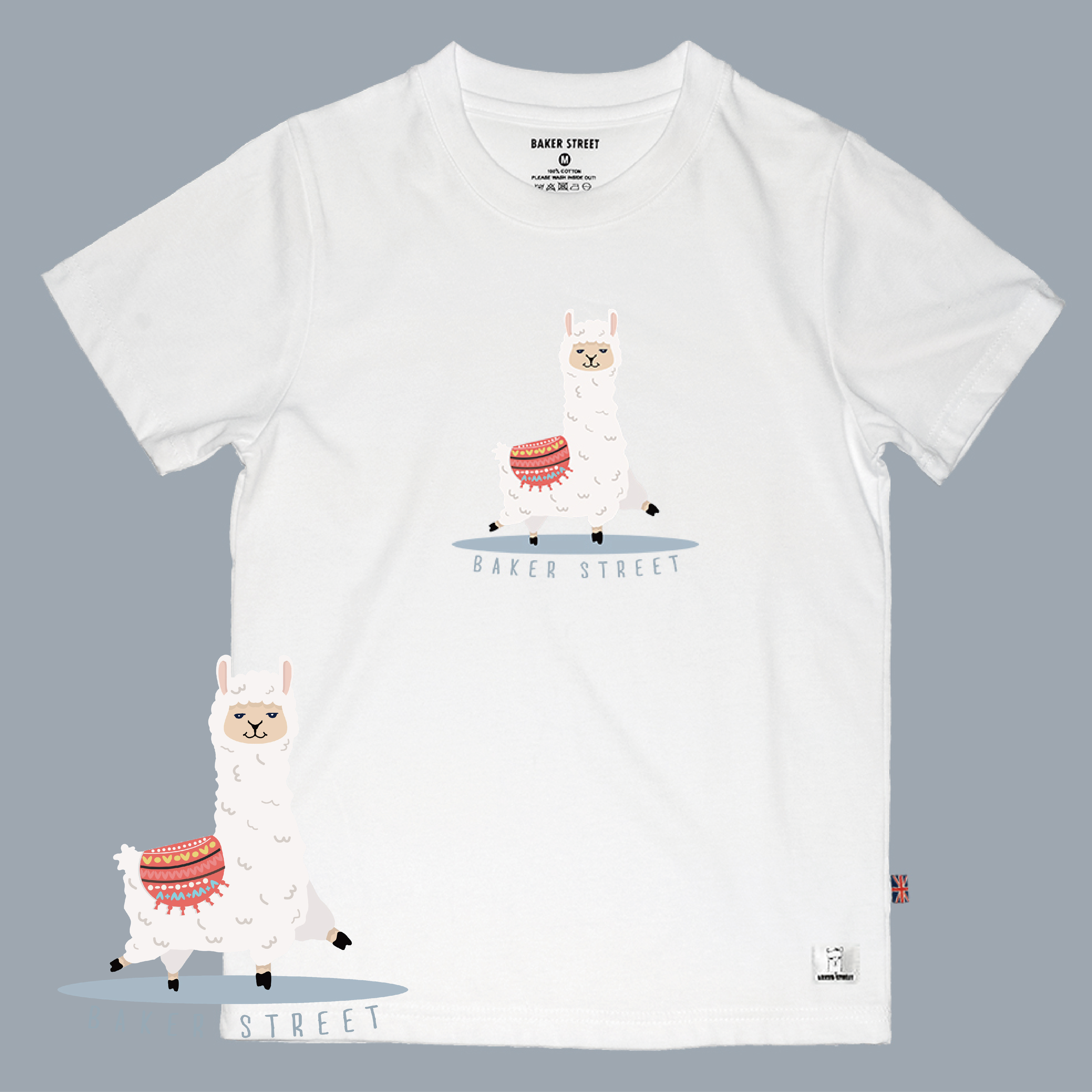 Andes Mts Alpaca 安地斯駝 童裝短T