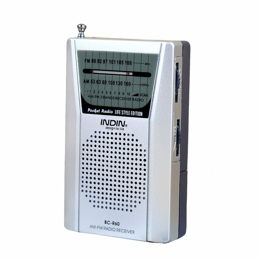 INDIN (BC-R60) Super Reception MINI Radio (P2859)