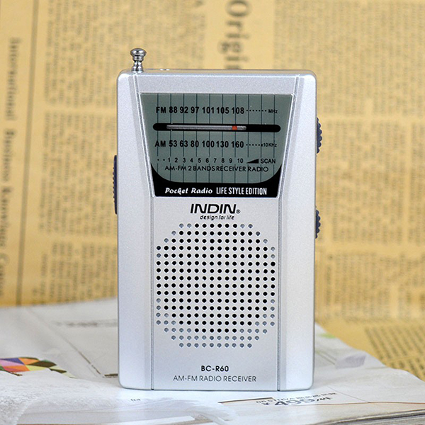 INDIN (BC-R60) Super Reception MINI Radio (P2859)