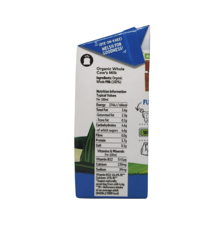 Daioni 有機全脂奶 x 3 盒(200ml) (22103)