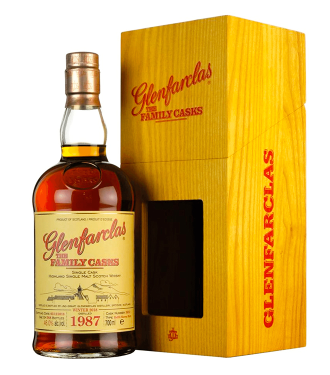 格蘭花格 家族桶 1987 #3831 (2018版) 單一麥芽威士忌 700mL