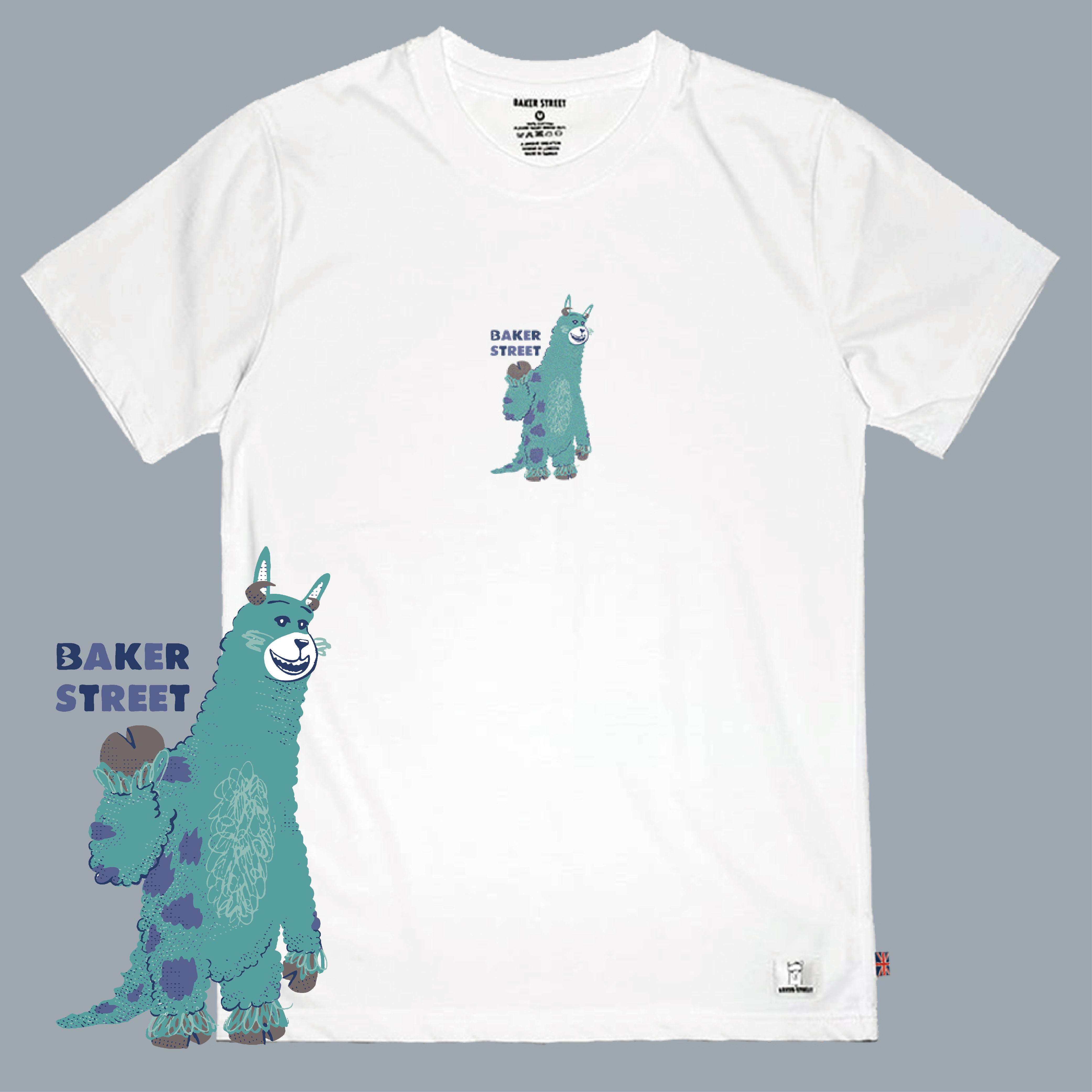 Fluffy Alpaca 毛毛駝 短T