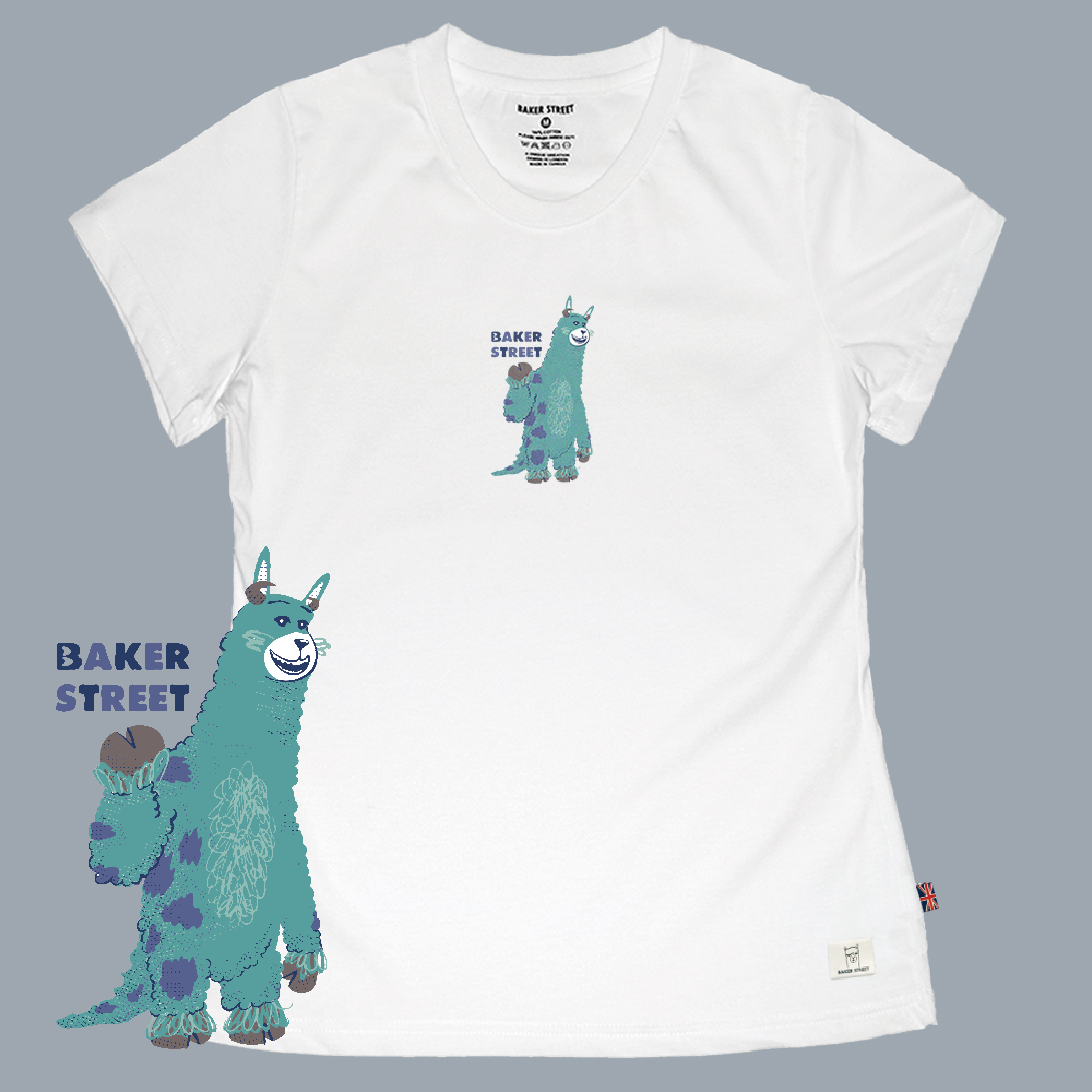 Fluffy Alpaca 毛毛駝 女版短T