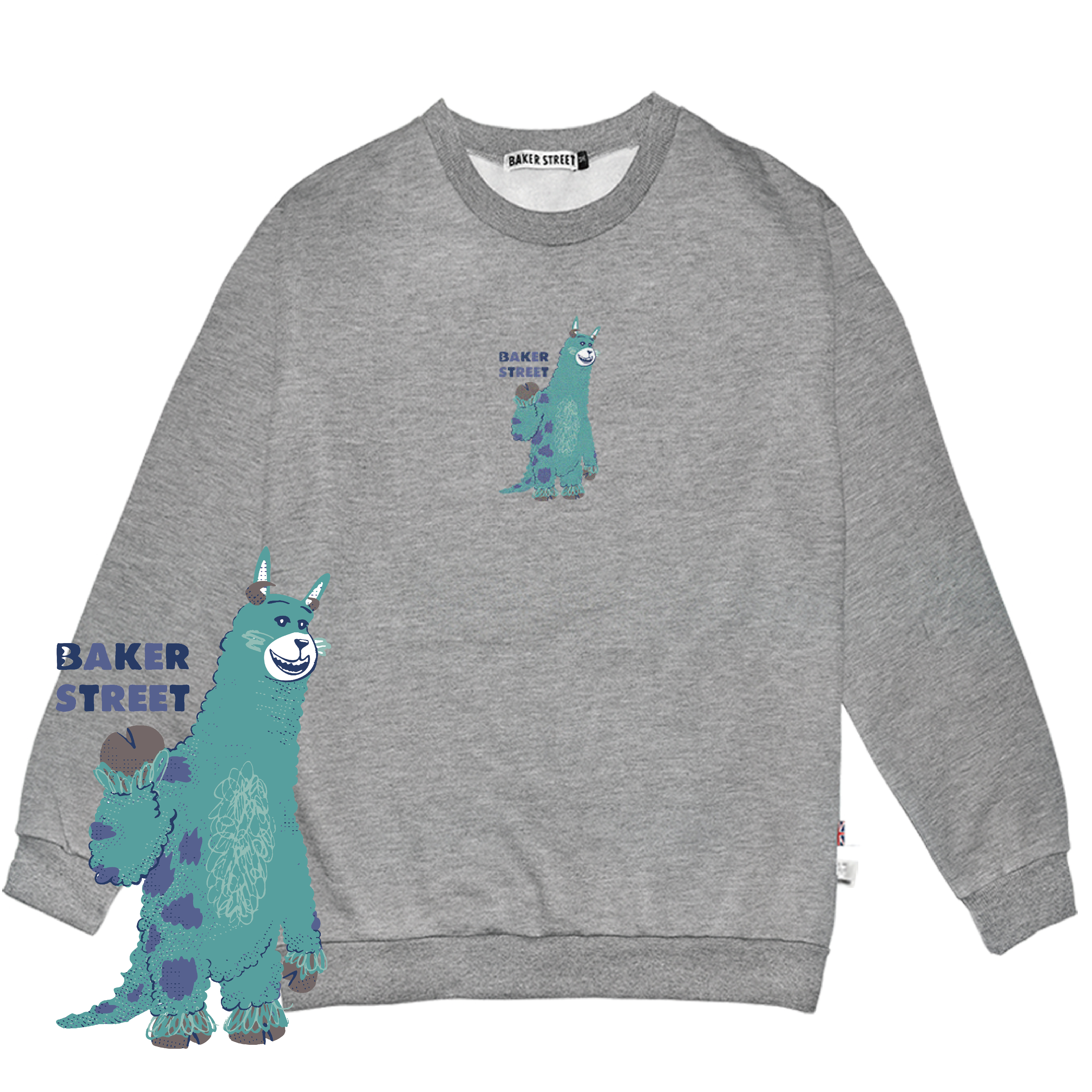 Fluffy Alpaca 毛毛駝 高磅數長袖圓T