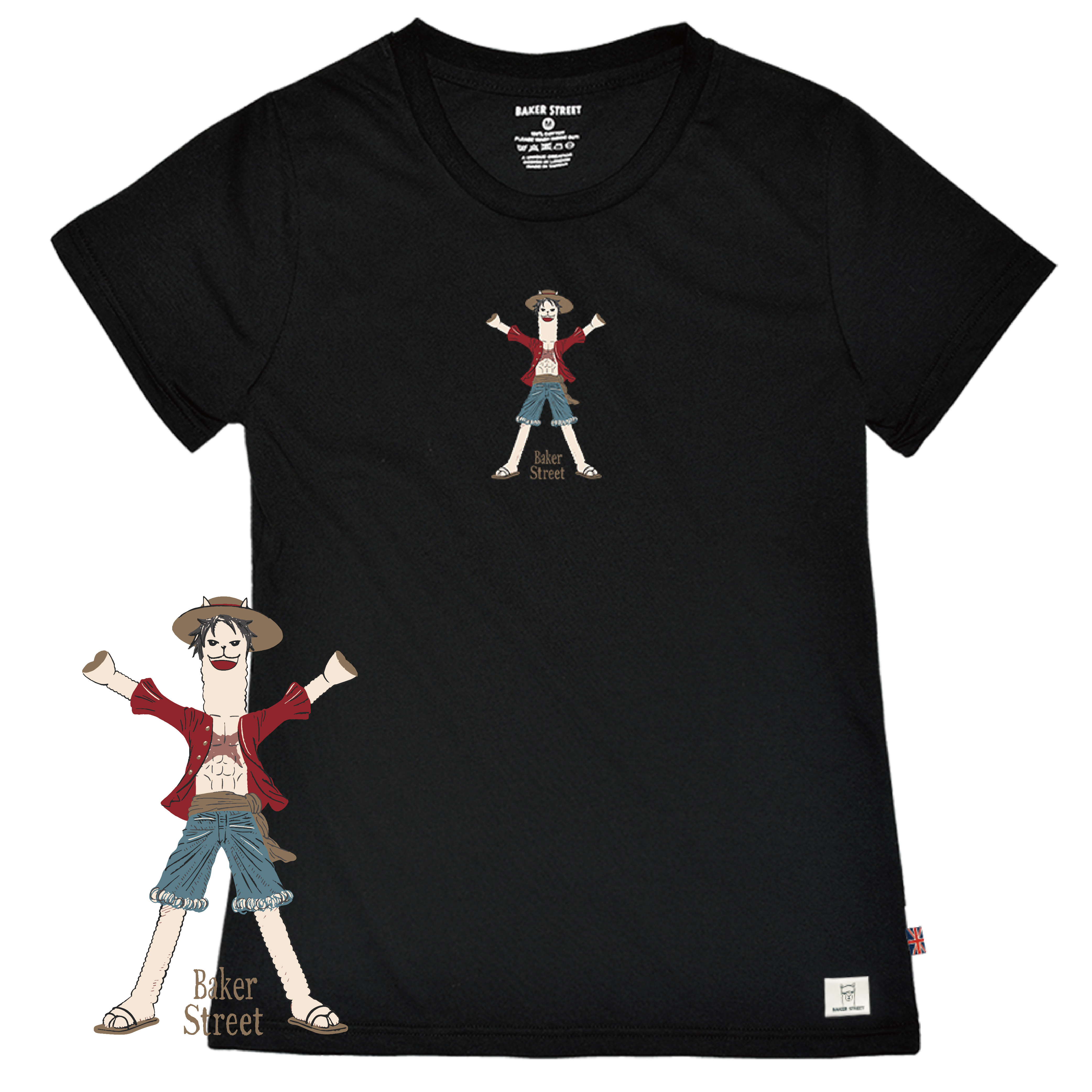 Pirate Alpaca 海賊駝 女版短T