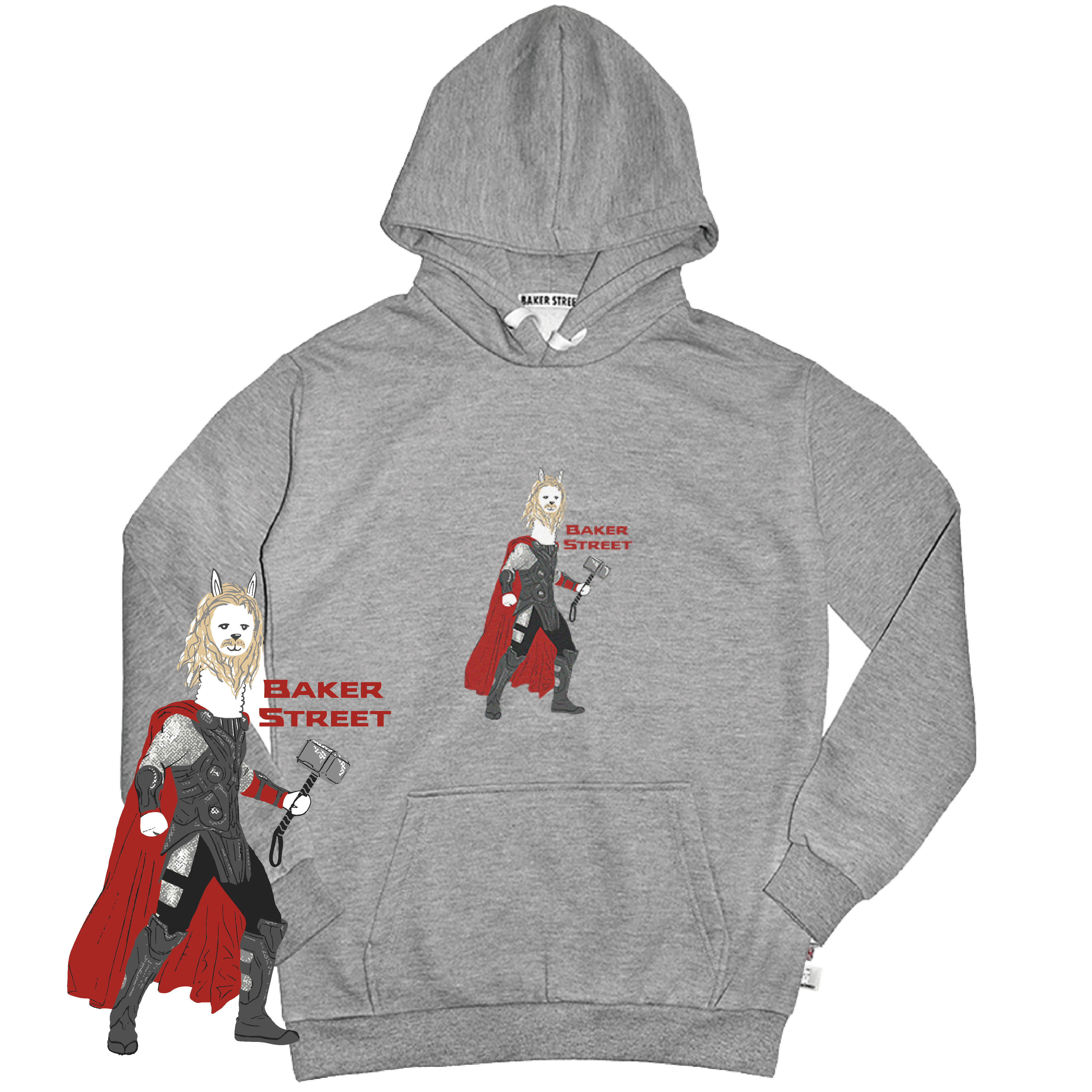 Thor Alpaca 雷神駝爾 高磅數長袖帽T