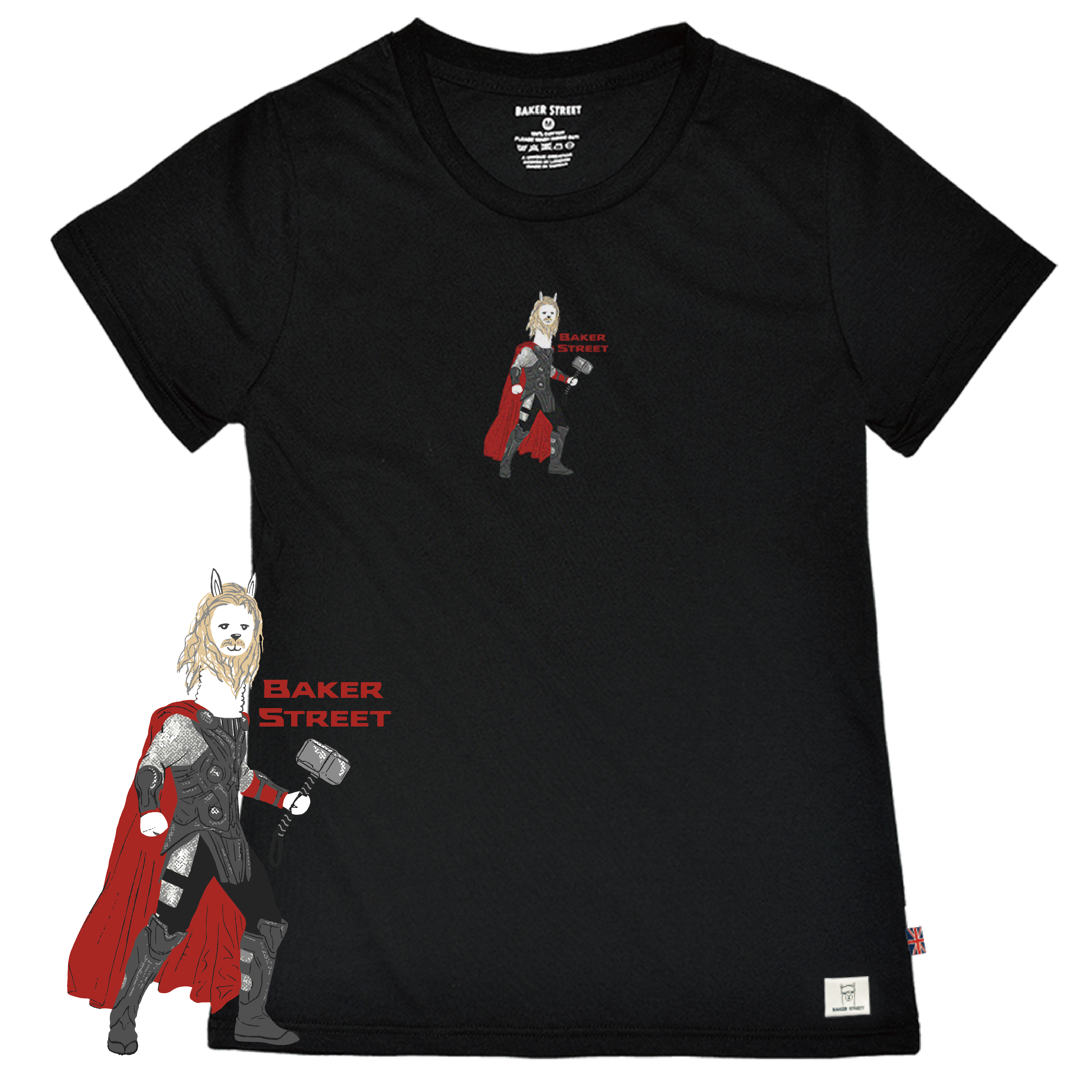 Thor Alpaca 雷神駝爾 女版短T