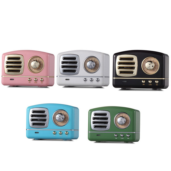 Japan JTSK American nostalgic multi-function Bluetooth speaker (P2393)