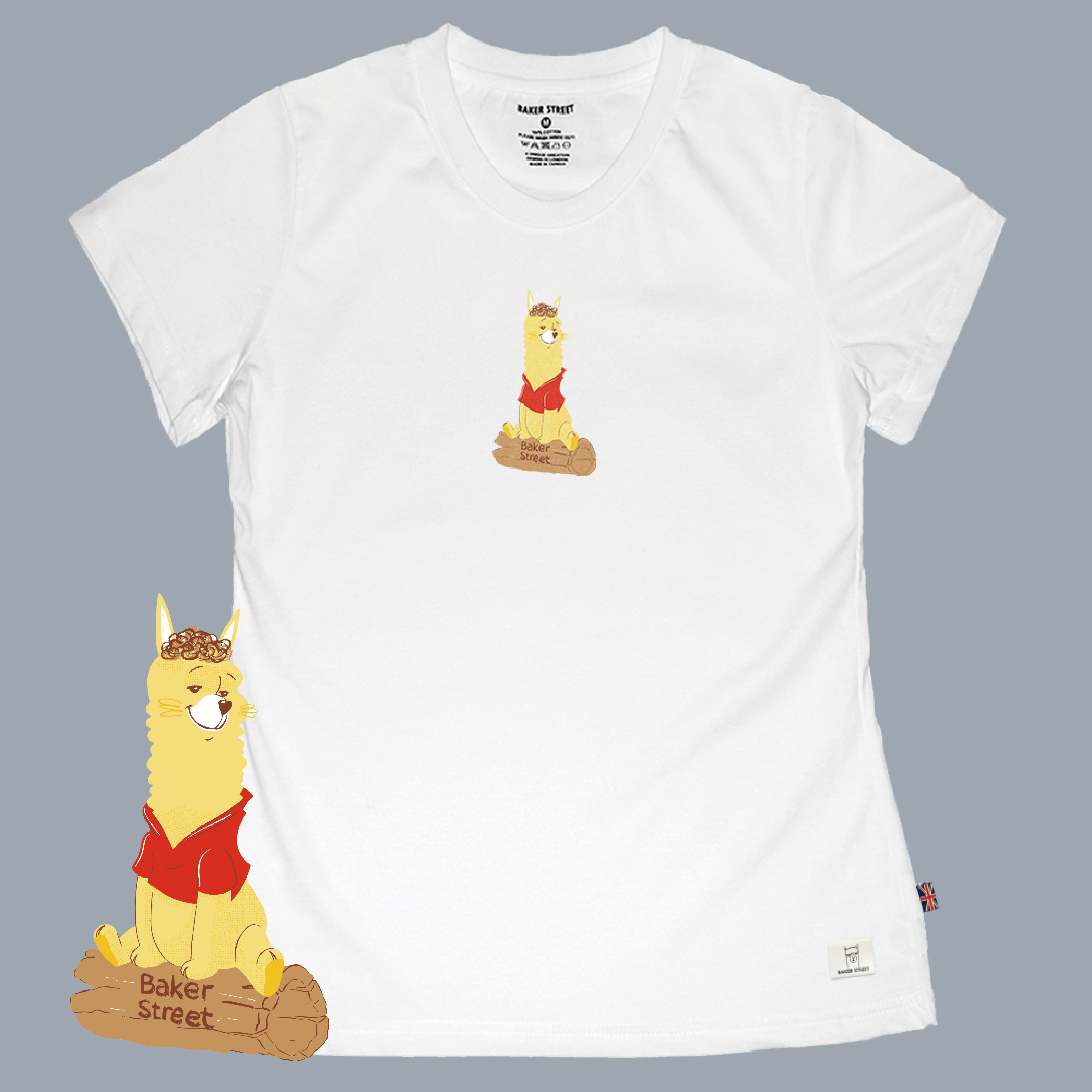 Honey Alpaca 噗噗駝 女版短T