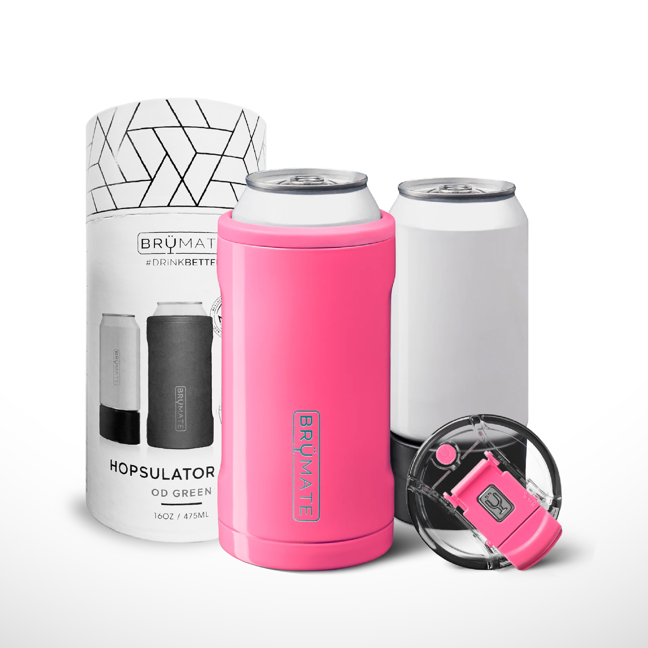 BrüMate  Trio 16oz 飲料鋁罐三合一 保溫保冰杯 | 淘氣粉