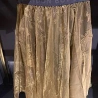[S] BOYLONDON WOMENS SKIRT,BLACK/GOLD, B92SK1101F99 (SBB106)