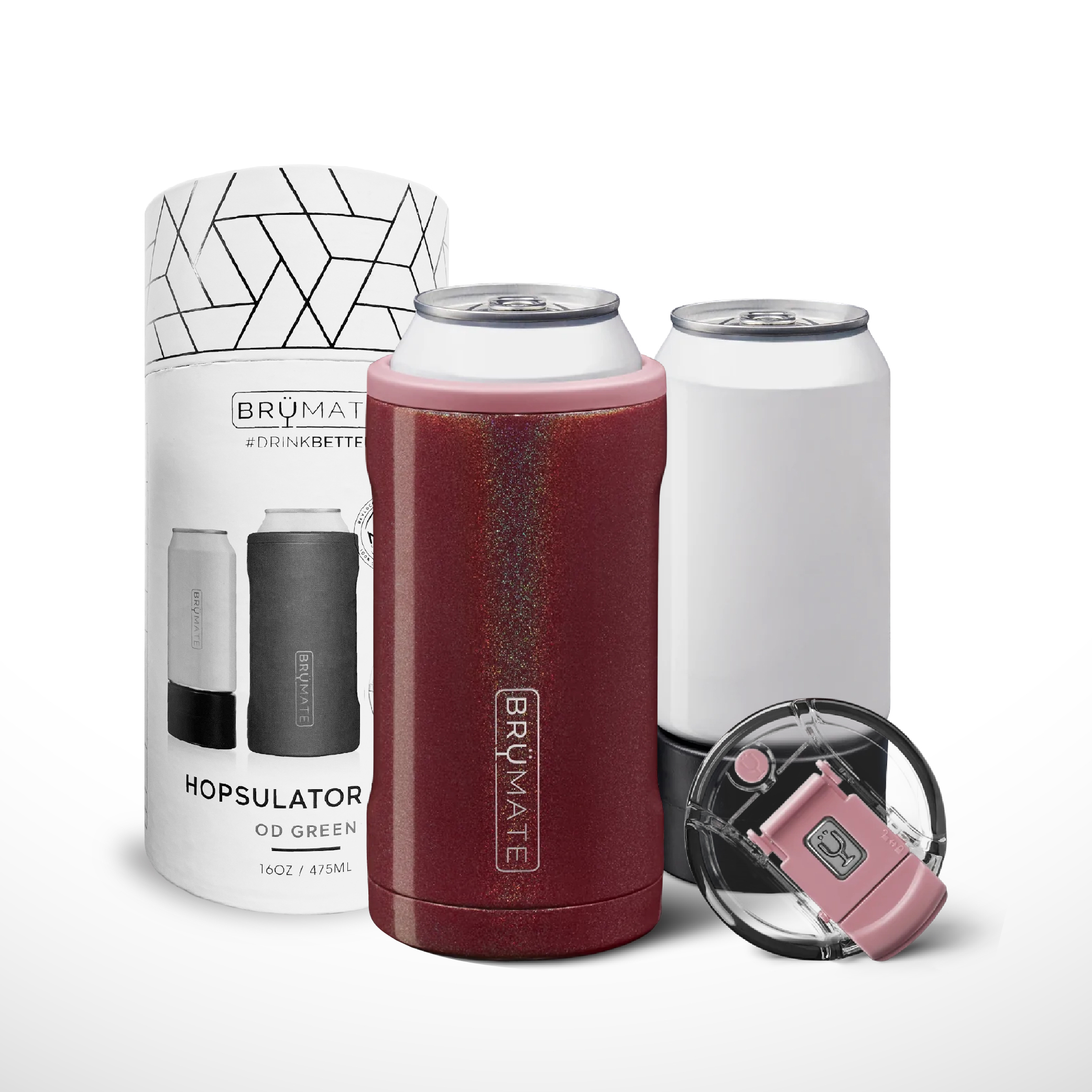 BrüMate  Trio 16oz 飲料鋁罐三合一 保溫保冰杯 | 閃耀梅洛