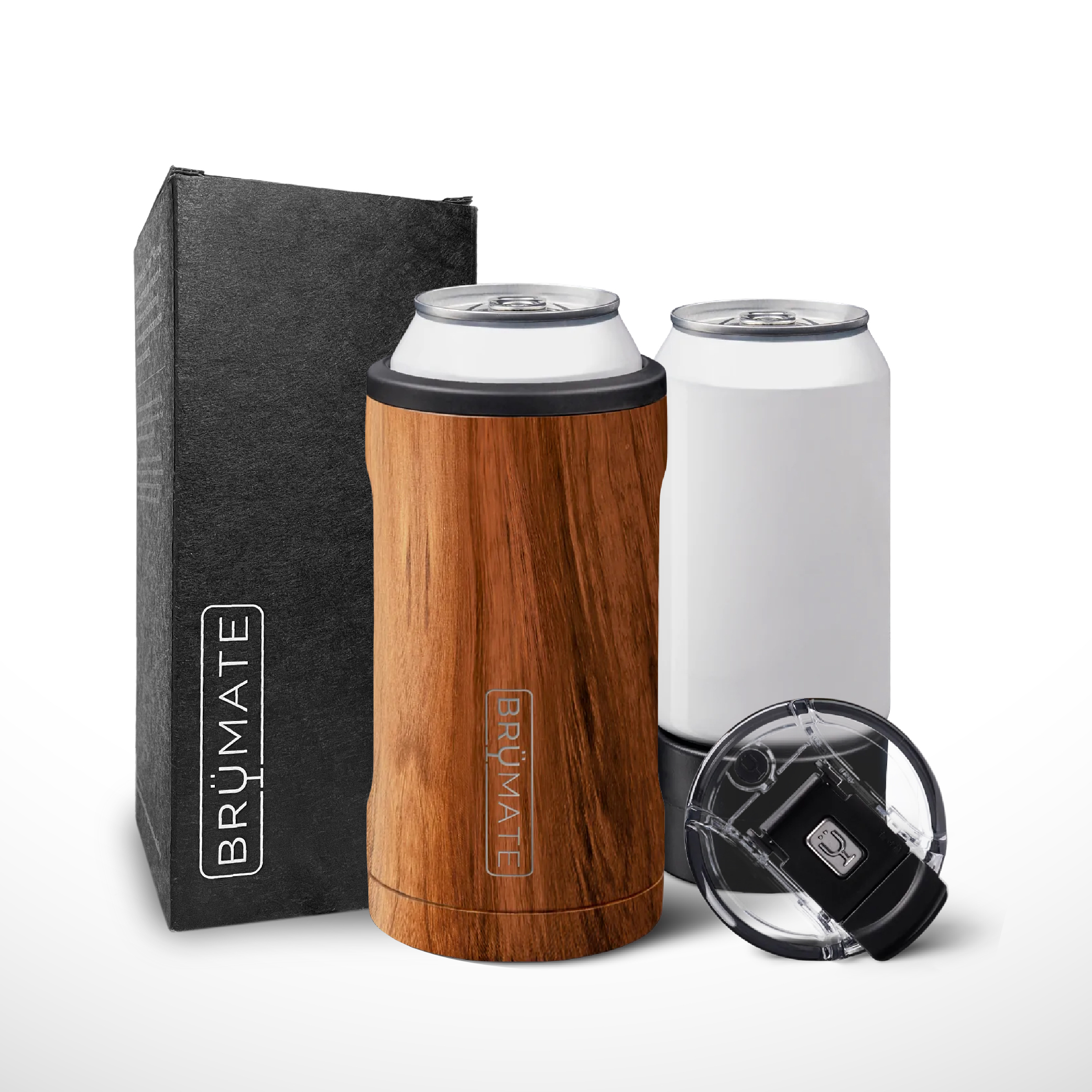 BrüMate  Trio 16oz 飲料鋁罐三合一 保溫保冰杯 | 樹木紋