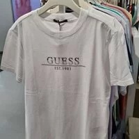 [S] GUESS GUESS EST. 1981 LOGO TSHIRT, WHITE, NM2K0356-WHT [FINAL SALE] (SGU229)