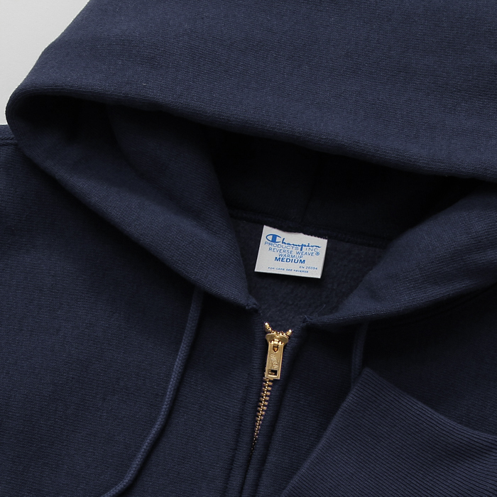 男款-RW 小C 重磅 連帽外套-深藍色（C3-W103-386）