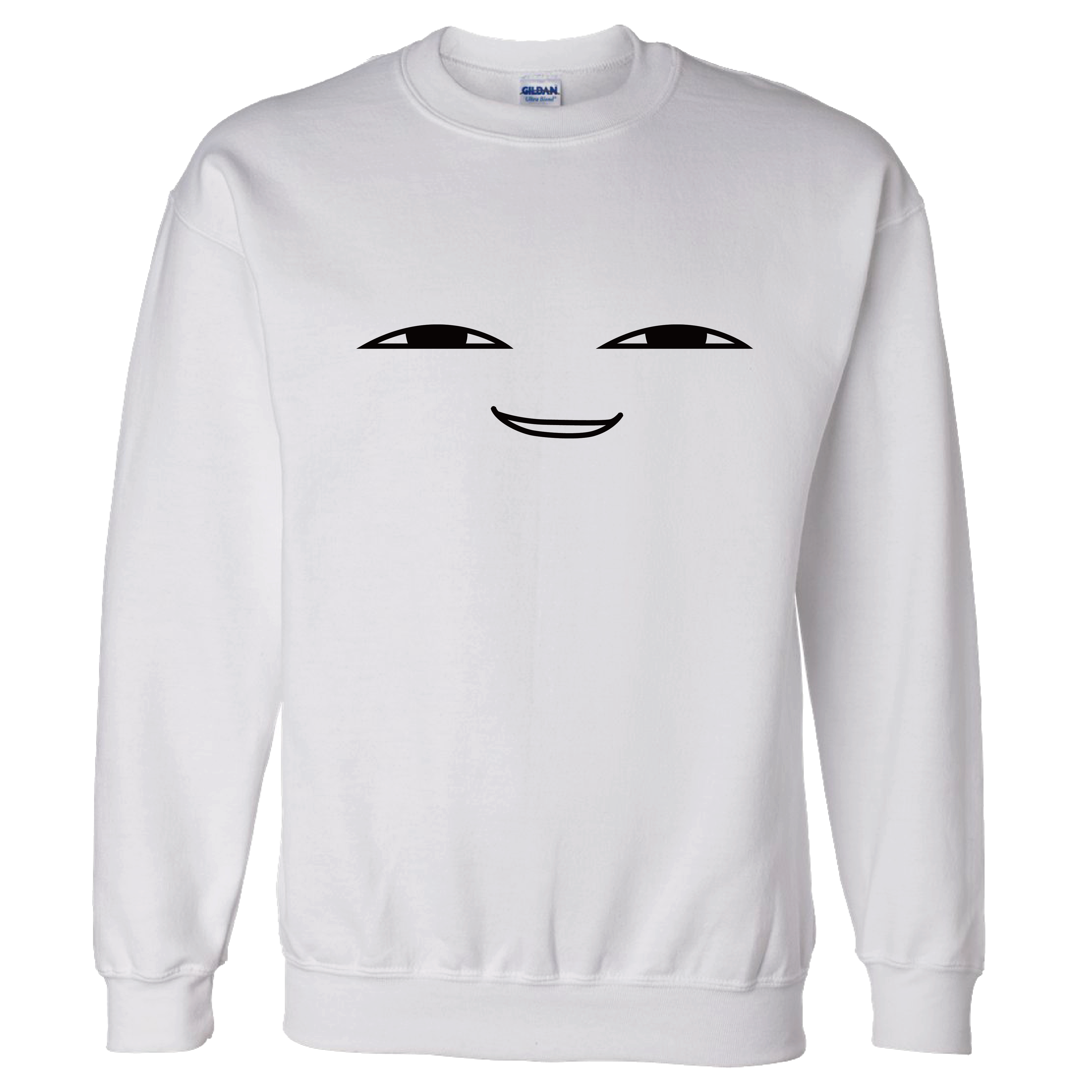 Crab|成熟的笑容 Hoodie|圓領衛衣|連帽衛衣|本土衣服品牌|長袖衫|秋冬衣著|白色