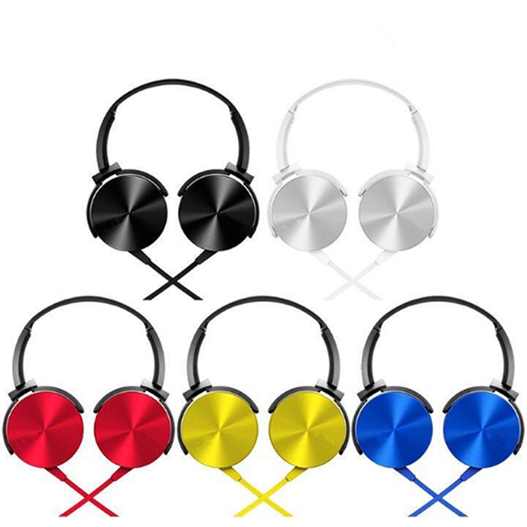 Korea JK XB450 headset with wheat bass headphones (J0304)
