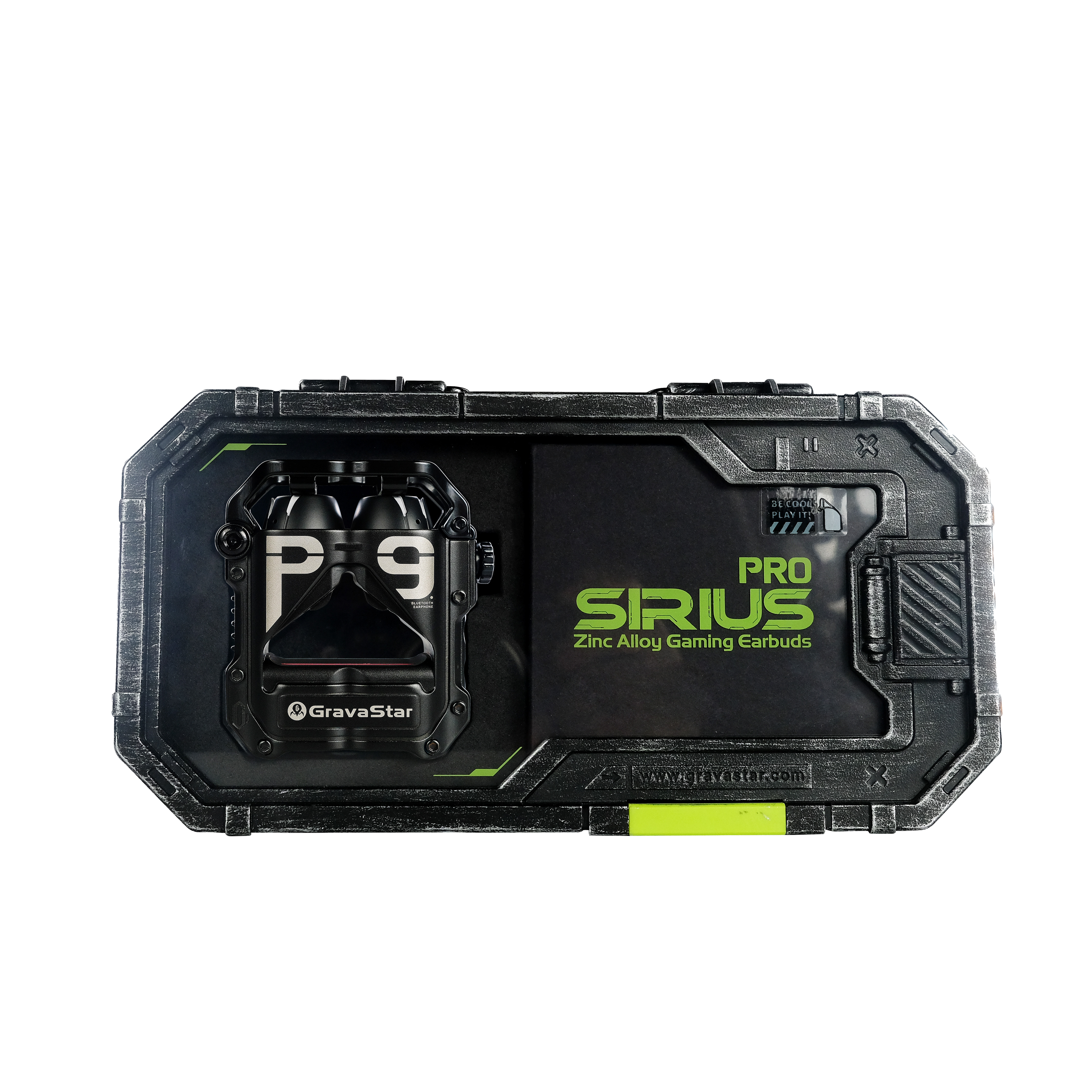 GravaStar Sirius Pro P9 真無線藍牙5.2耳機 Matt Black