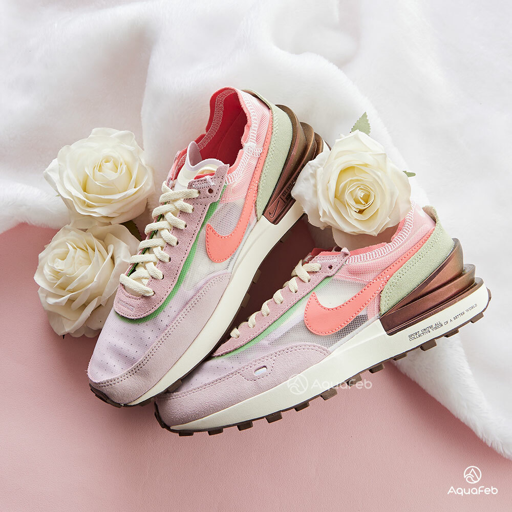 Nike Waffle One Regal Pink 女 粉色 慢跑 運動 休閒鞋 DM5452-161