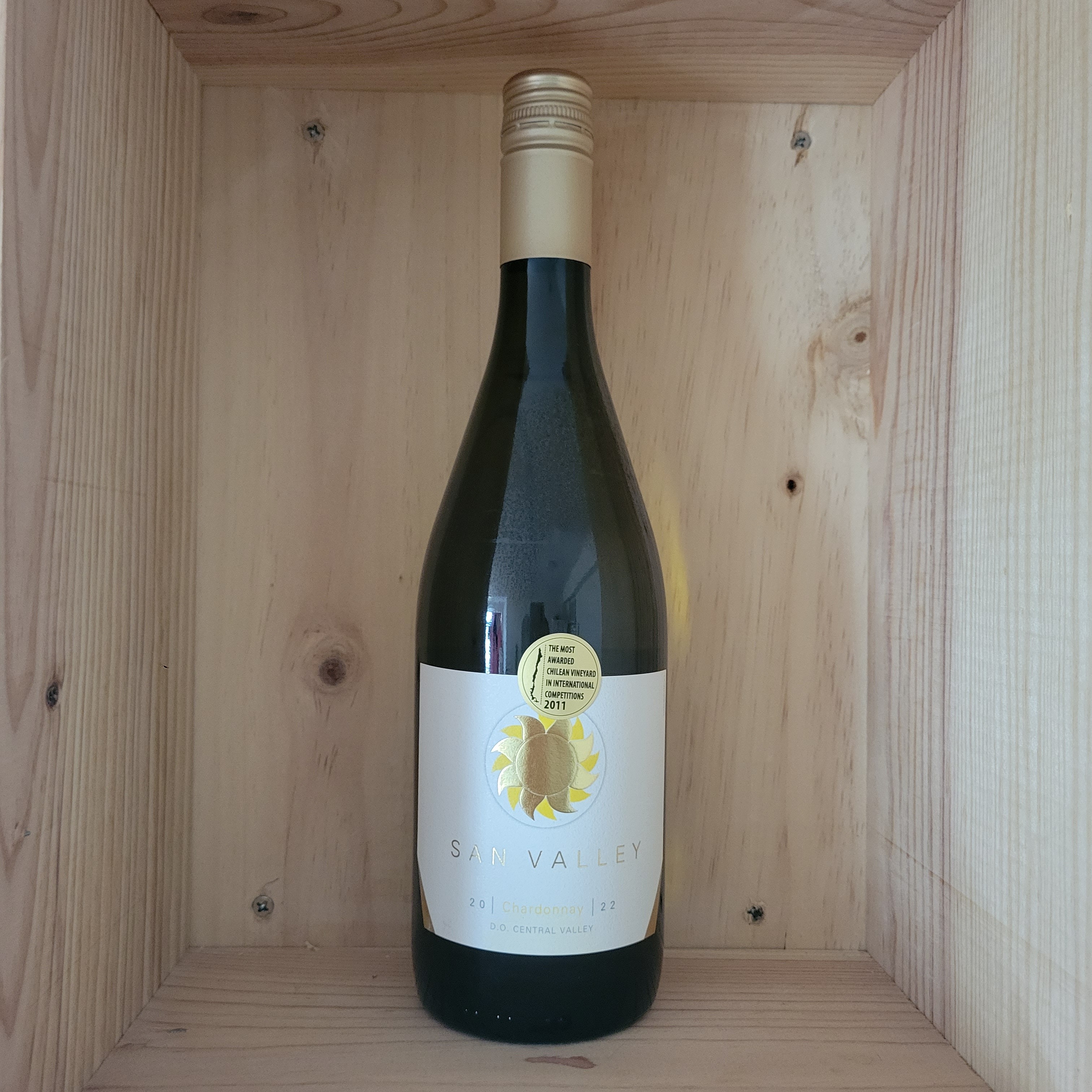 【智利白酒】San Valley Chardonnay 2021 750ml