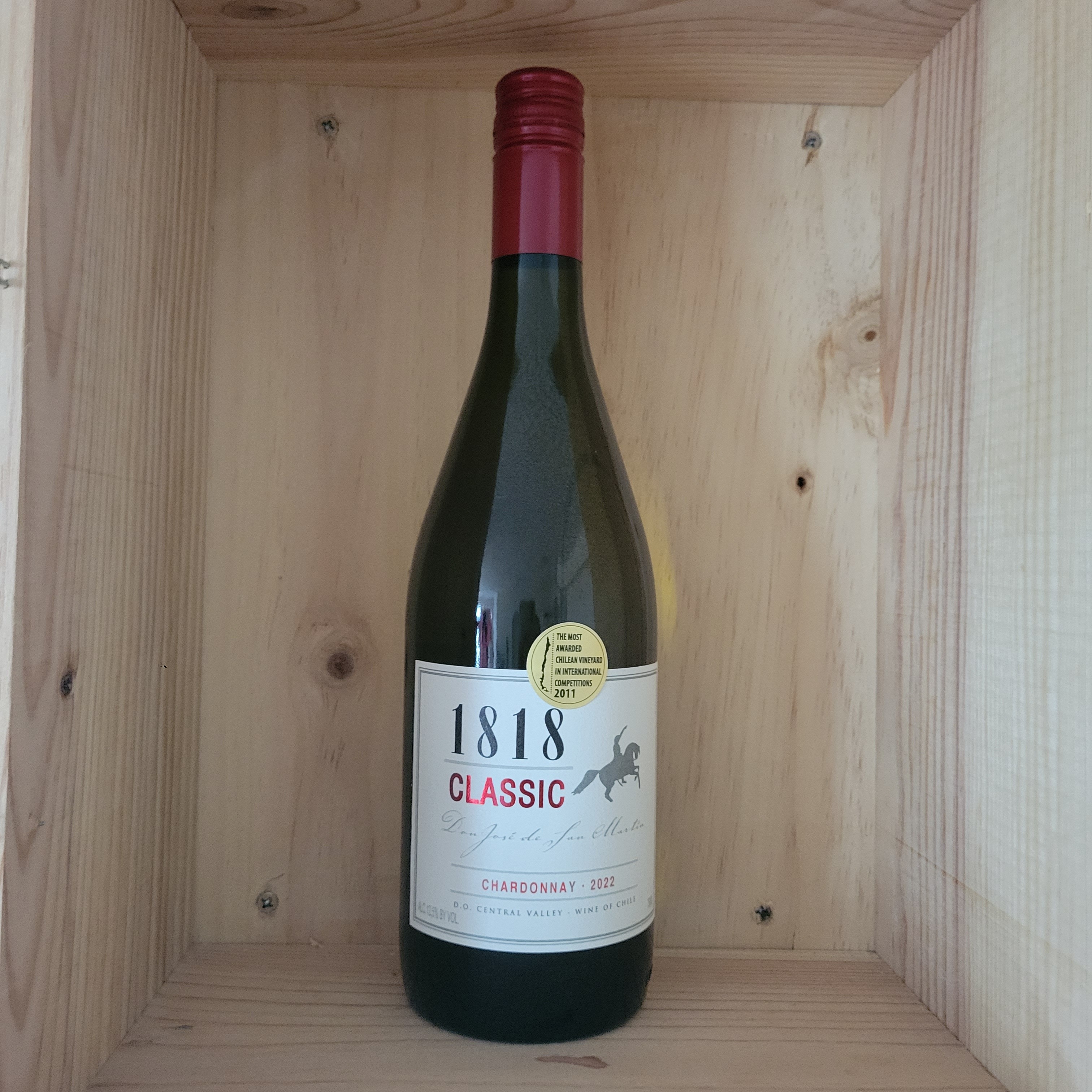 【智利白酒】1818 Classic Chardonnay 2022 750ml