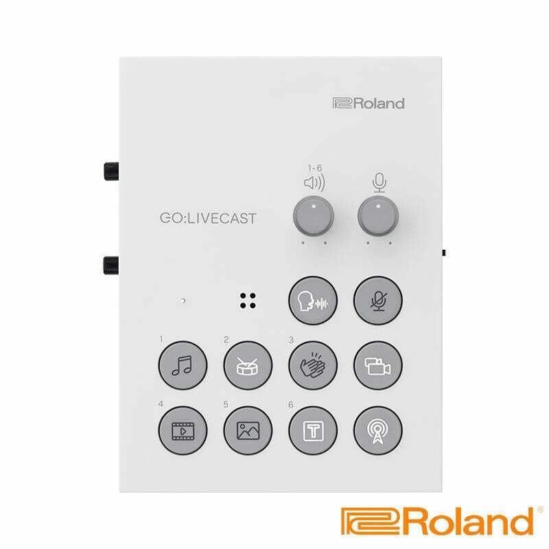 Roland GO:LIVECAST 手機 直播控制器 錄音介面