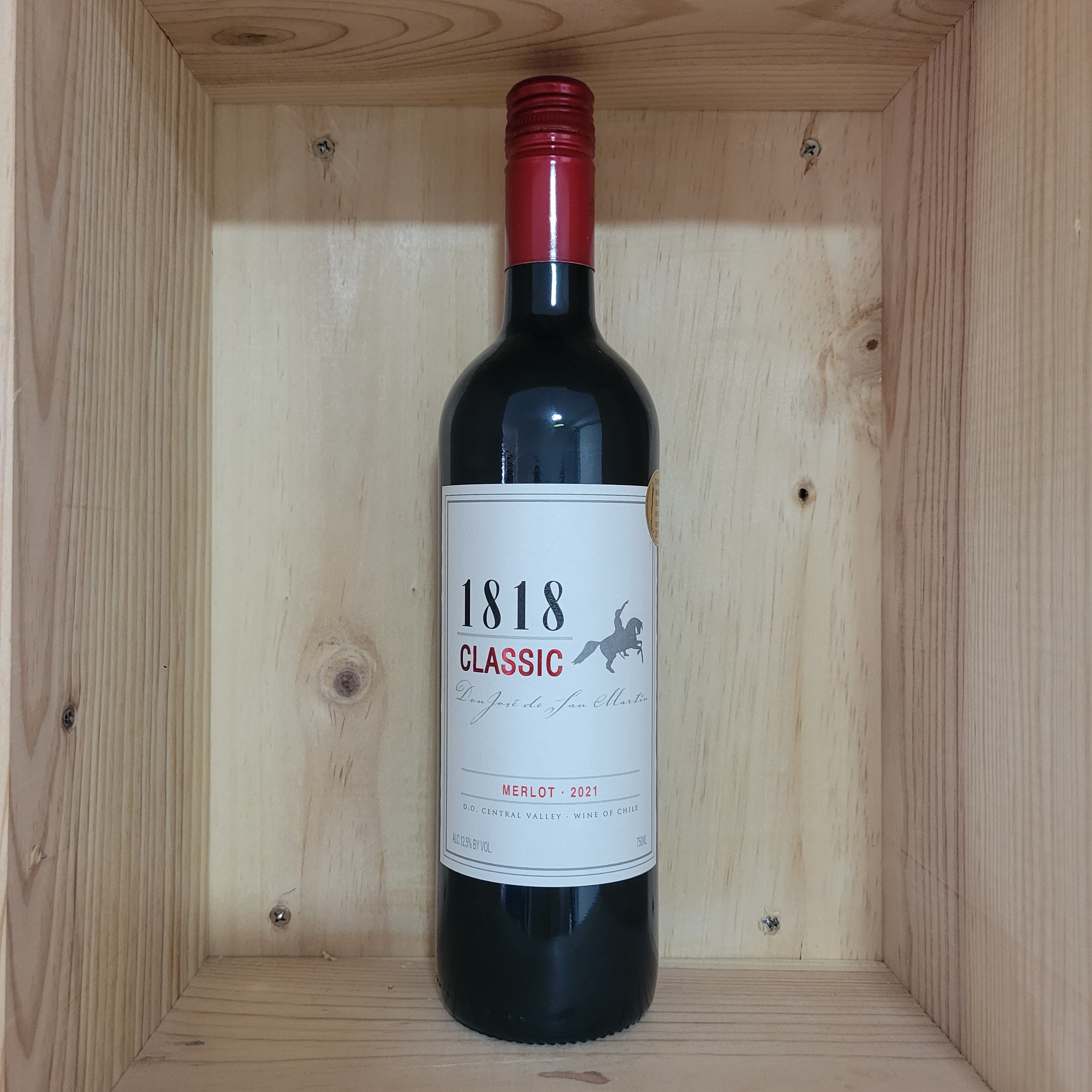 【智利紅酒】1818 Classic Merlot 2021 750ml