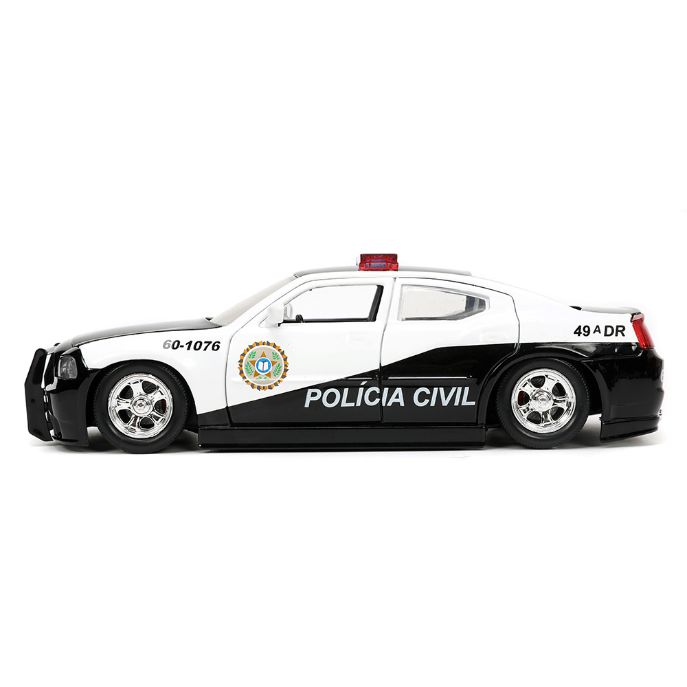 玩命關頭1:24合金車- 2006 Dodge Charger Police Car
