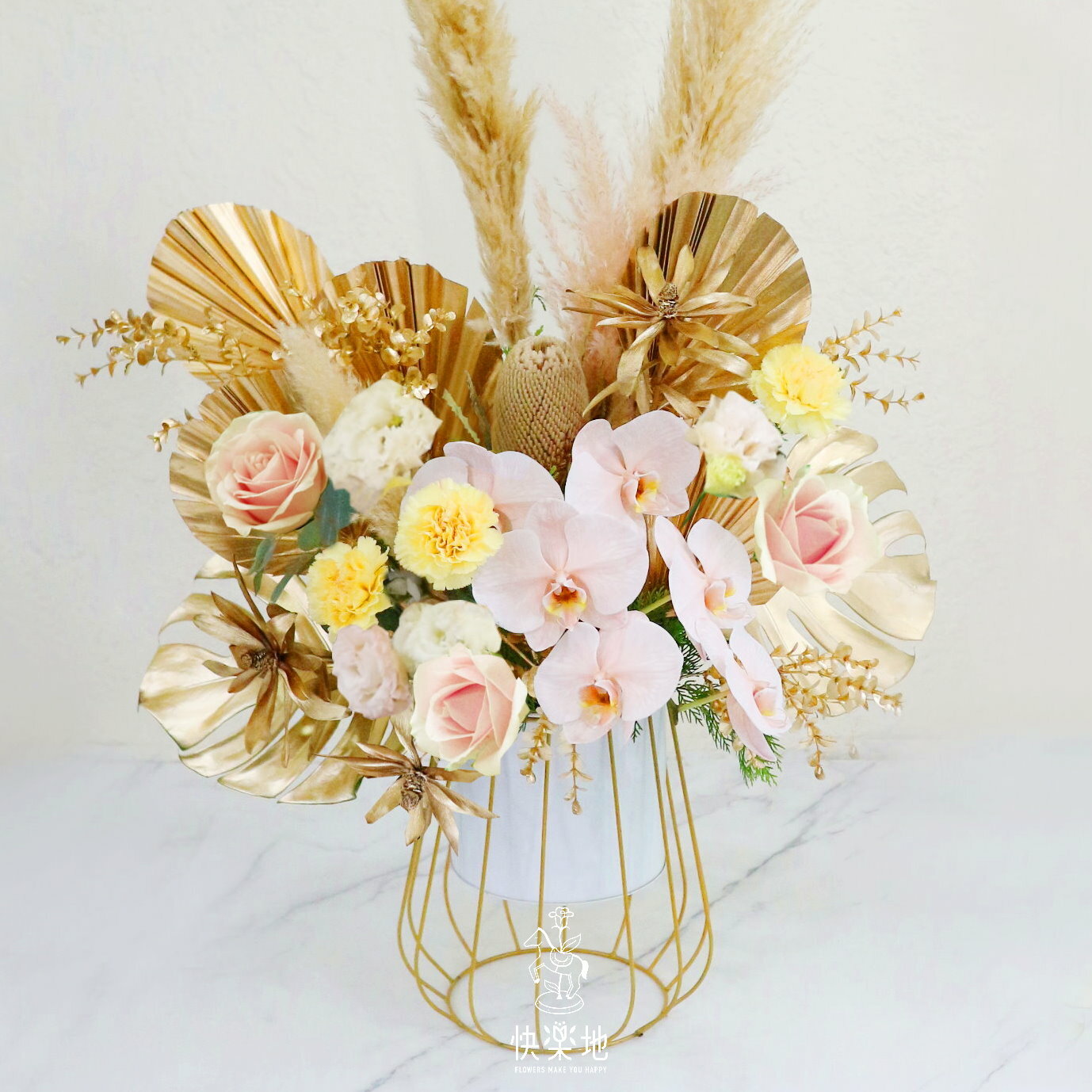 ❖獨家❖ 琉金詩篇 I 鮮花盆花 AF220489