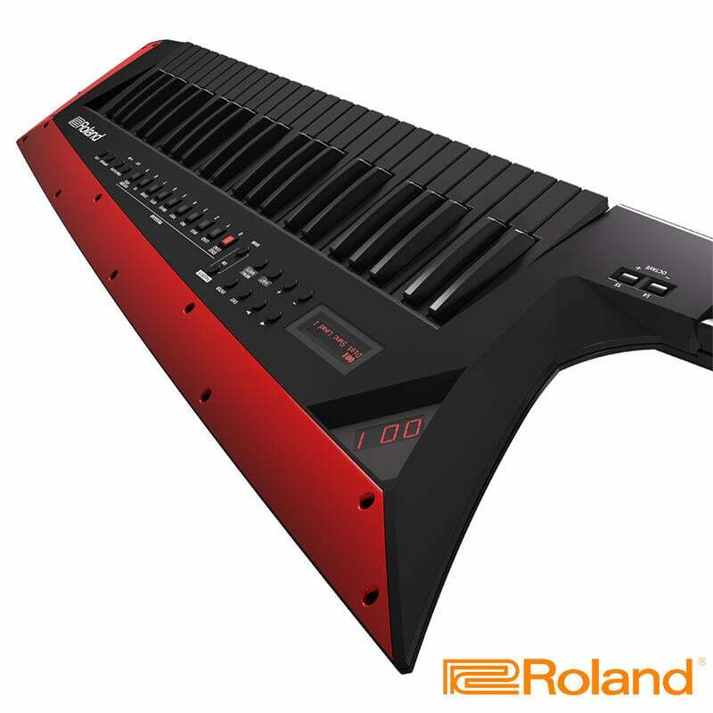 又昇樂器. 音響】ROLAND AX-EDGE KEYTAR 49鍵背式鍵盤合成器