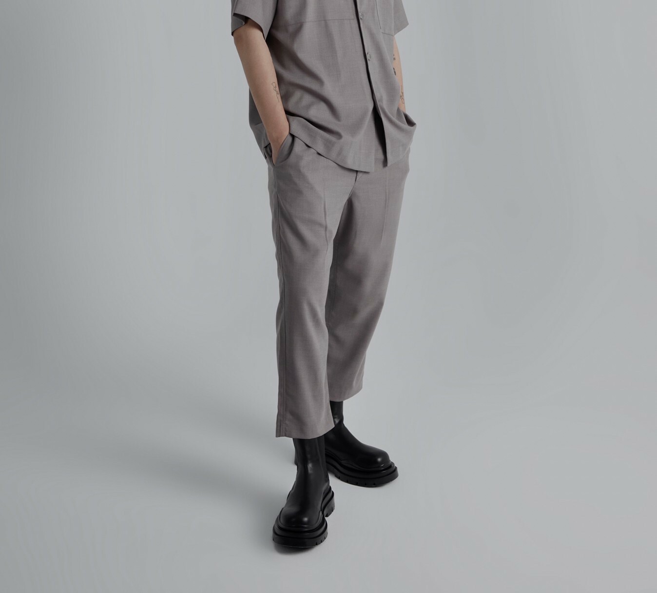 RE VER’S 無敵版型 剪裁九分 西裝長褲 SV7 Trousers