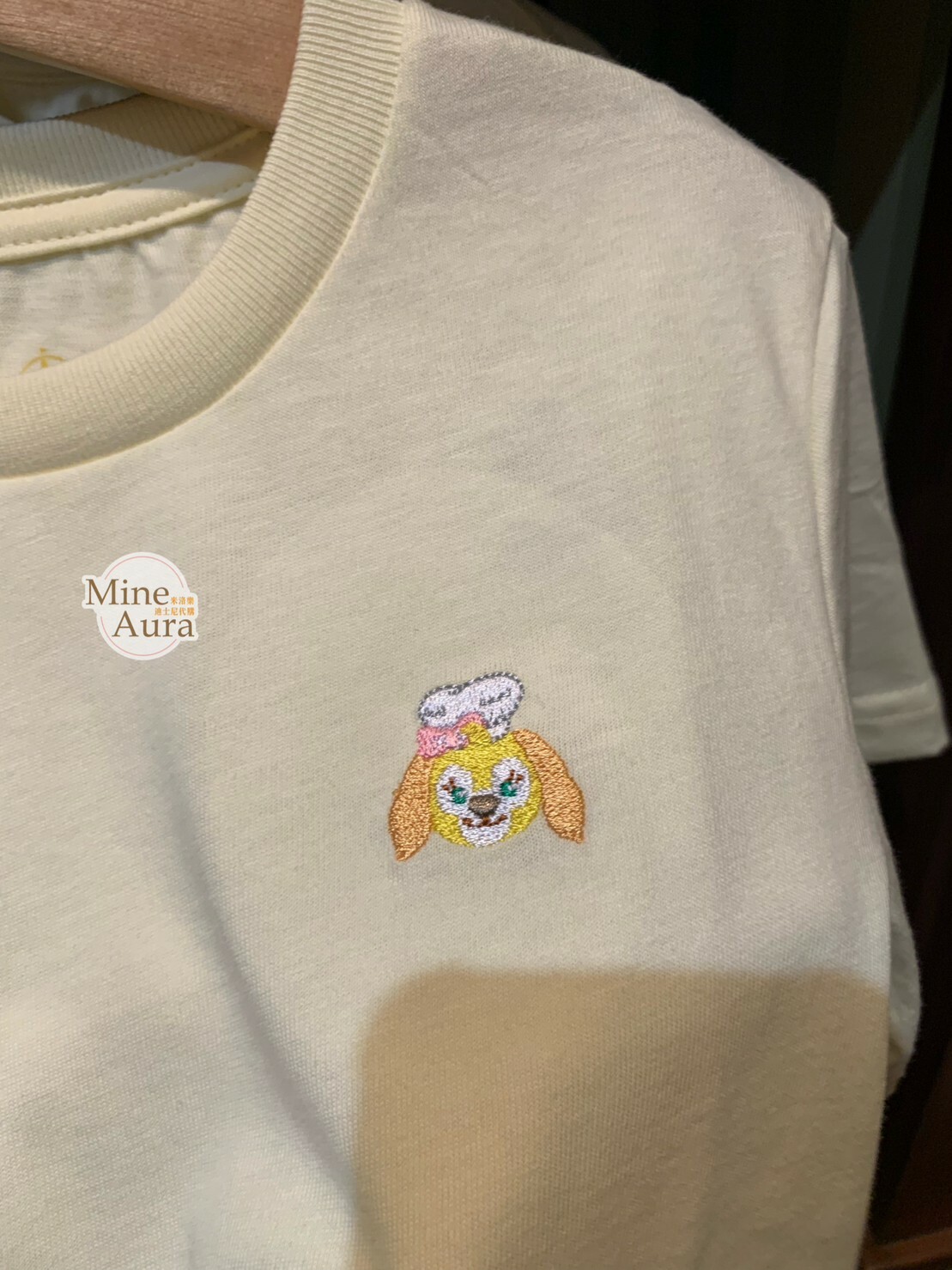 可琦安 餅乾 CookieAnn 刺繡大頭 短T 上衣 兒童/成人 親子裝 -香港迪士尼樂園