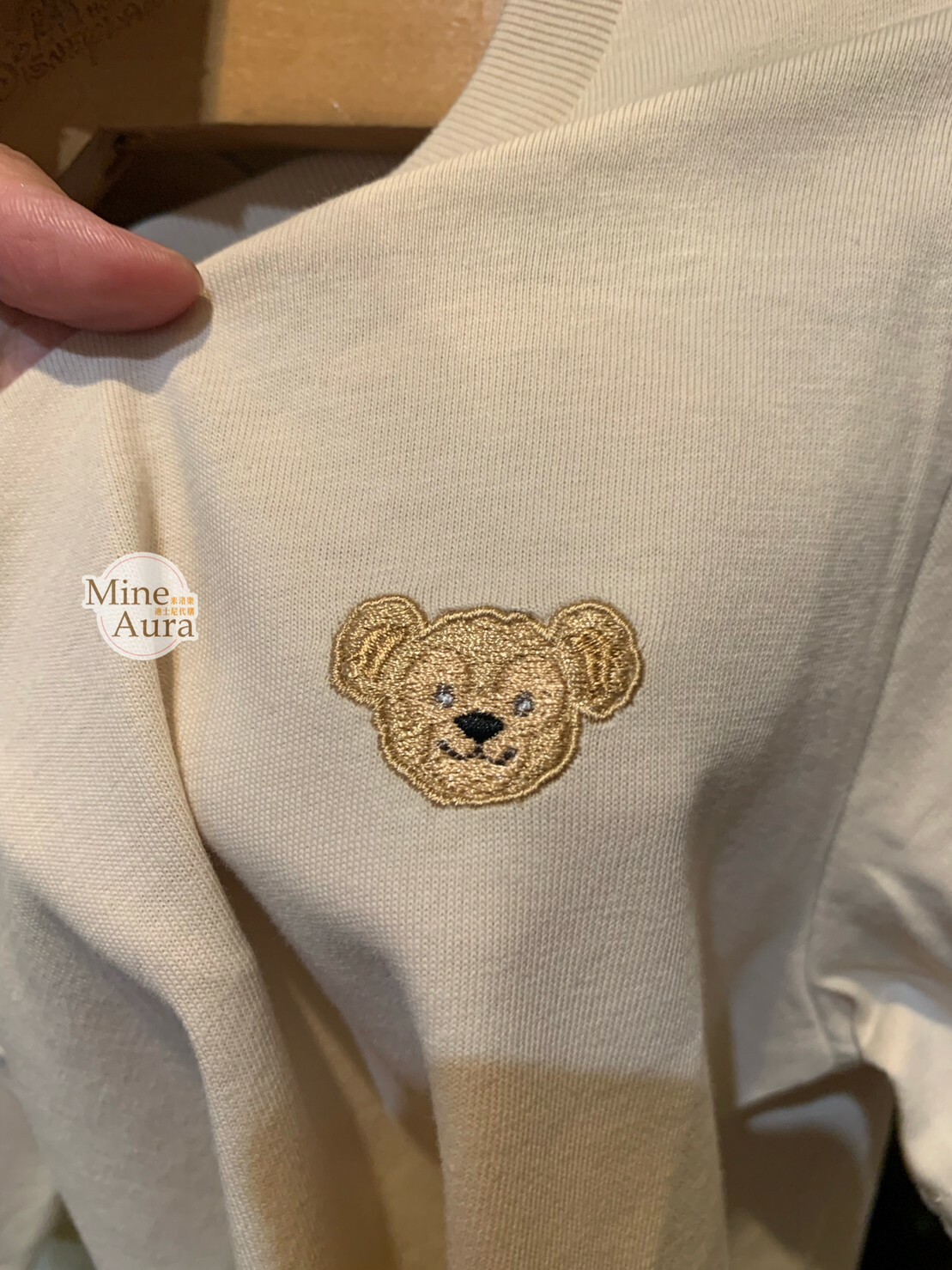 達菲 Duffy 刺繡大頭 短T 上衣 兒童/成人 親子裝 -香港迪士尼樂園