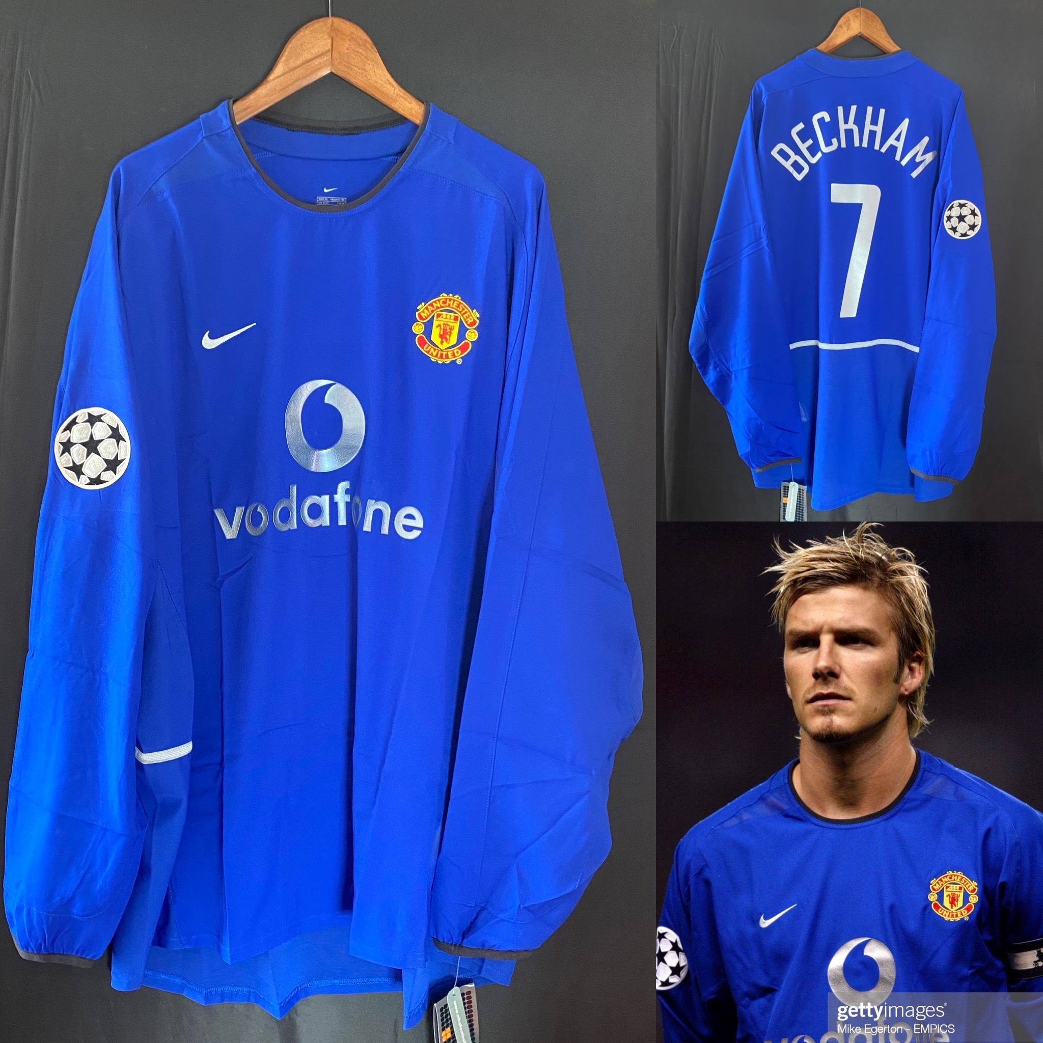 2007-08 Manchester United Nike Training Shirt - 7/10 - (L.Boys)