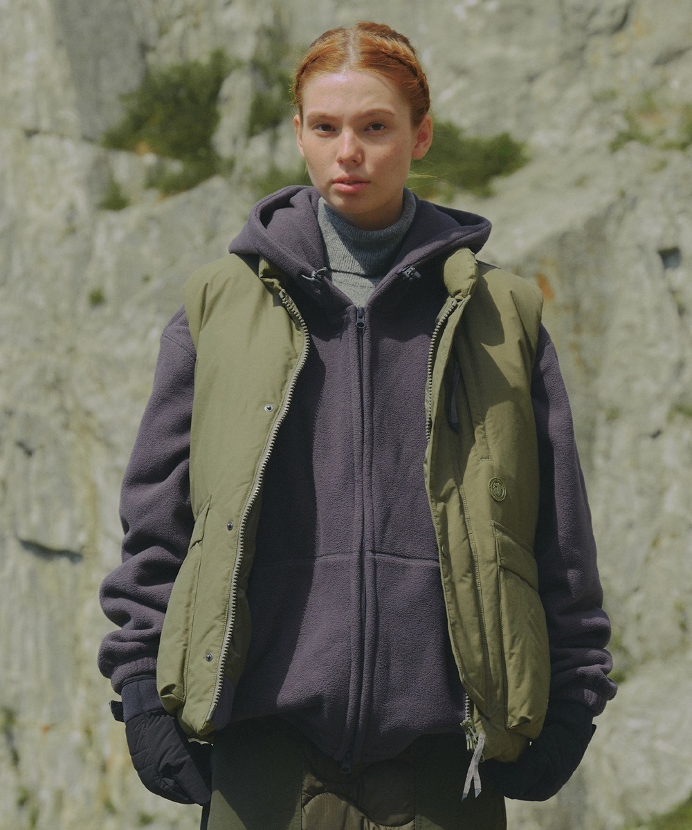 COVERNAT X BLACK YAK 連帽外套 夾克 炭灰色