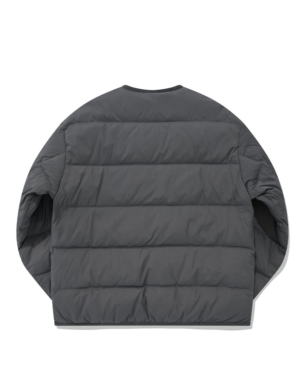 COVERNAT RDS Coverlight 無領羽絨外套 深灰色