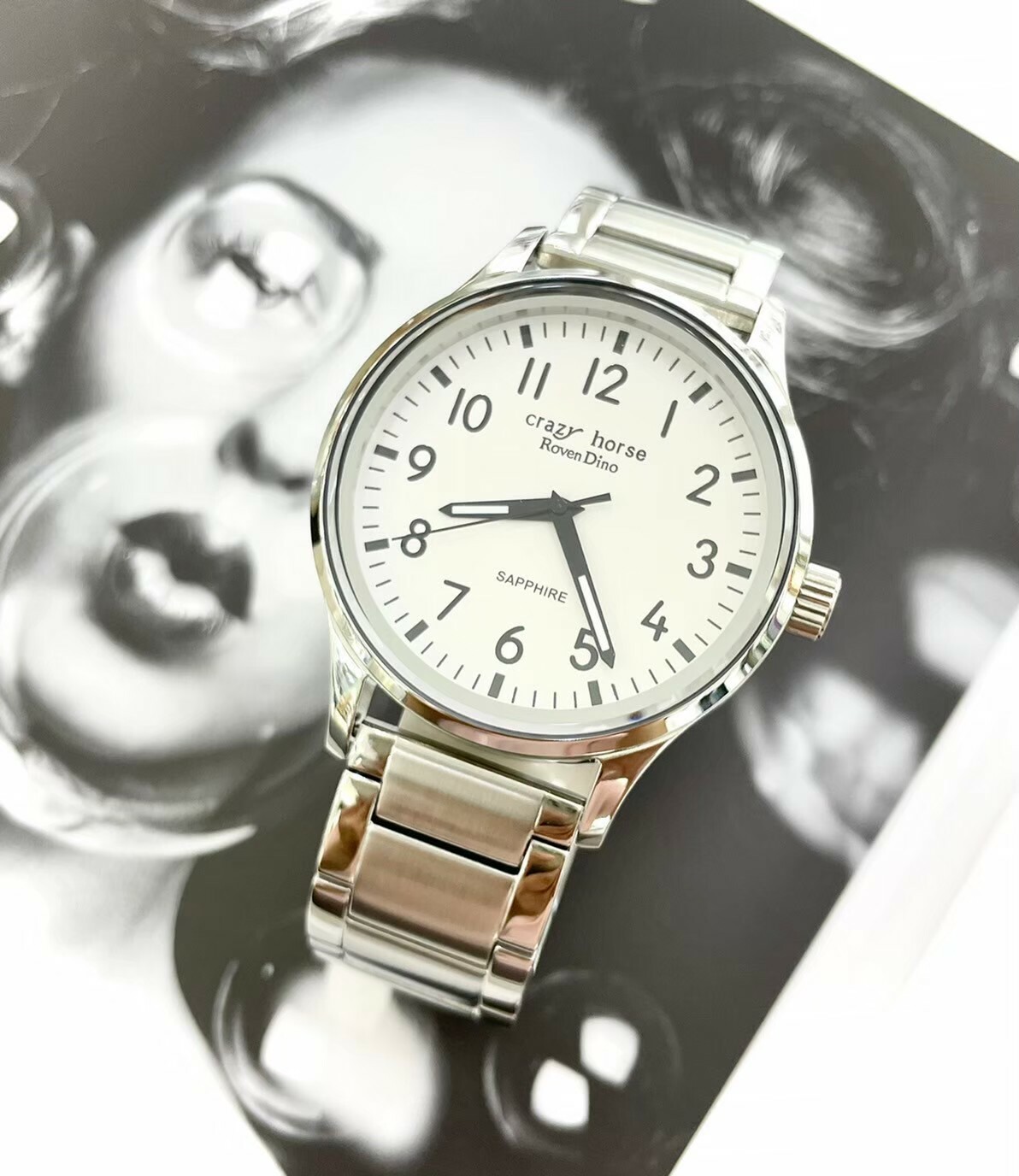 【Roven Dino羅梵迪諾】簡約數字男錶 RD1313A 40mm  現代鐘錶