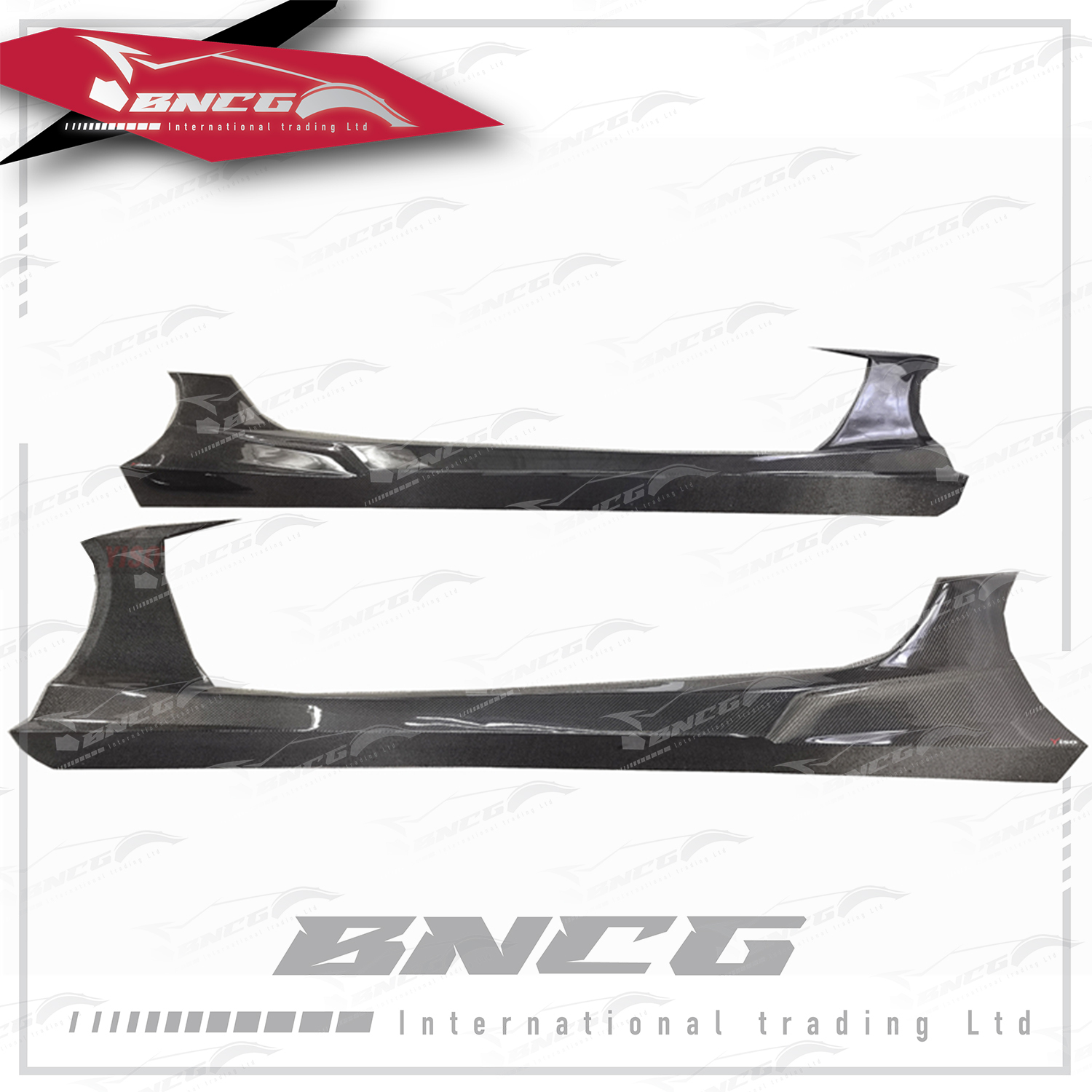 豐田 Toyota GR Supra A90 牛魔王 2019+年 乾碳纖維 外觀件 空力套件 蝠王款 側裙 側定風翼