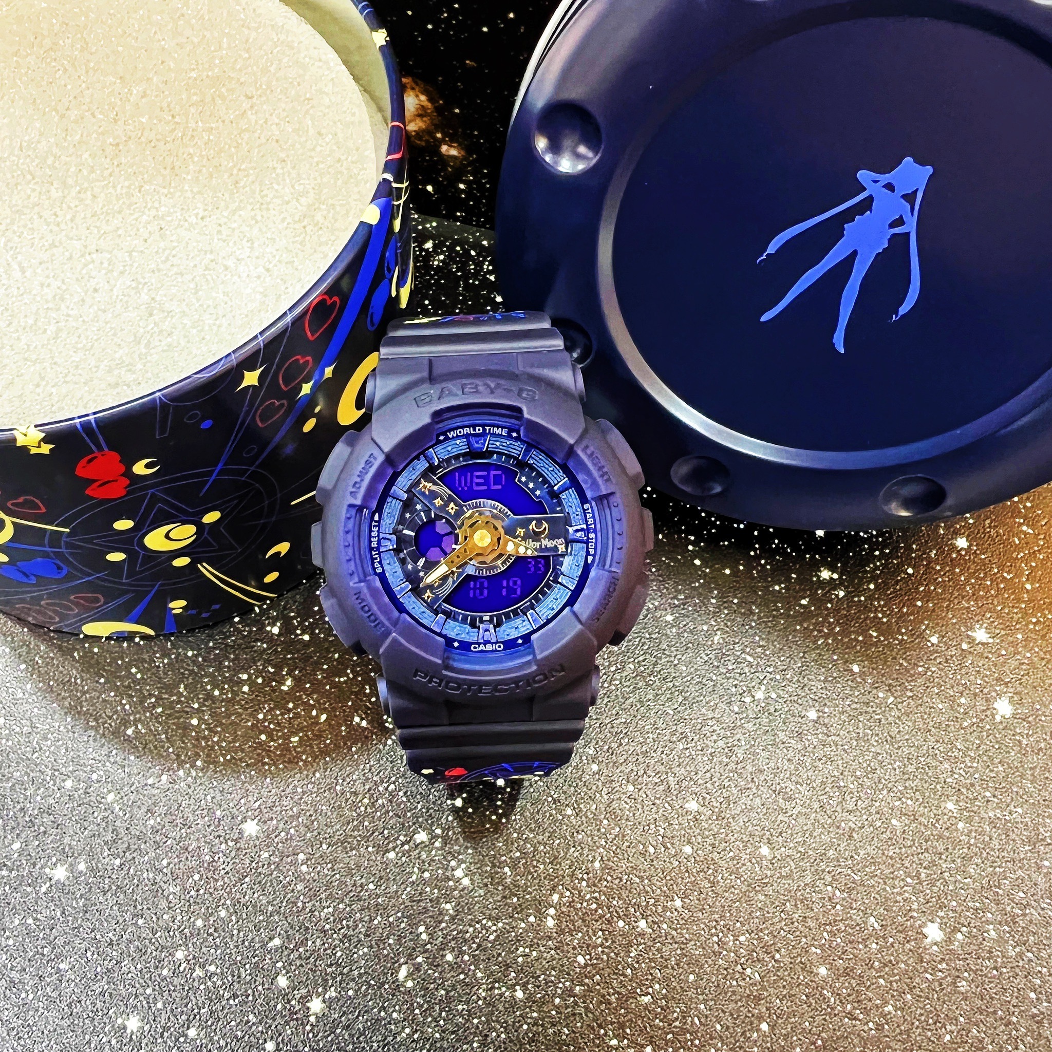 Baby-G】CASIOx美少女戰士聯名錶款BA-110XSM-2A 43.4mm 現代鐘錶