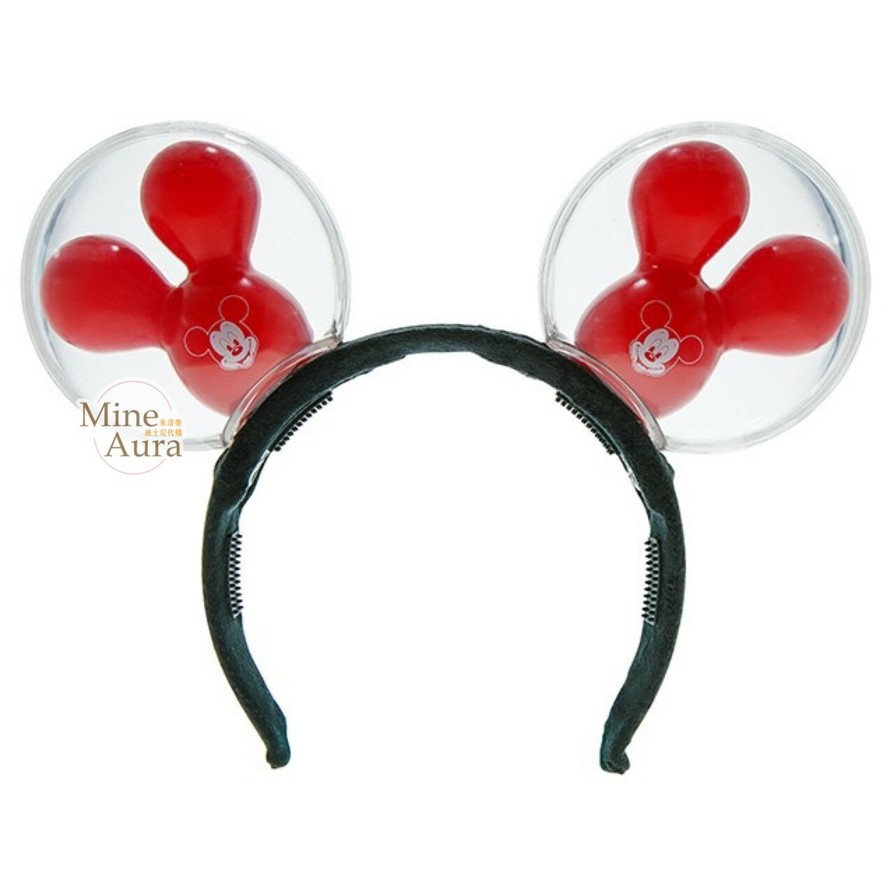 米奇 Mickey 紅色 發光氣球 造型 髮圈 髮箍 -香港迪士尼樂園
